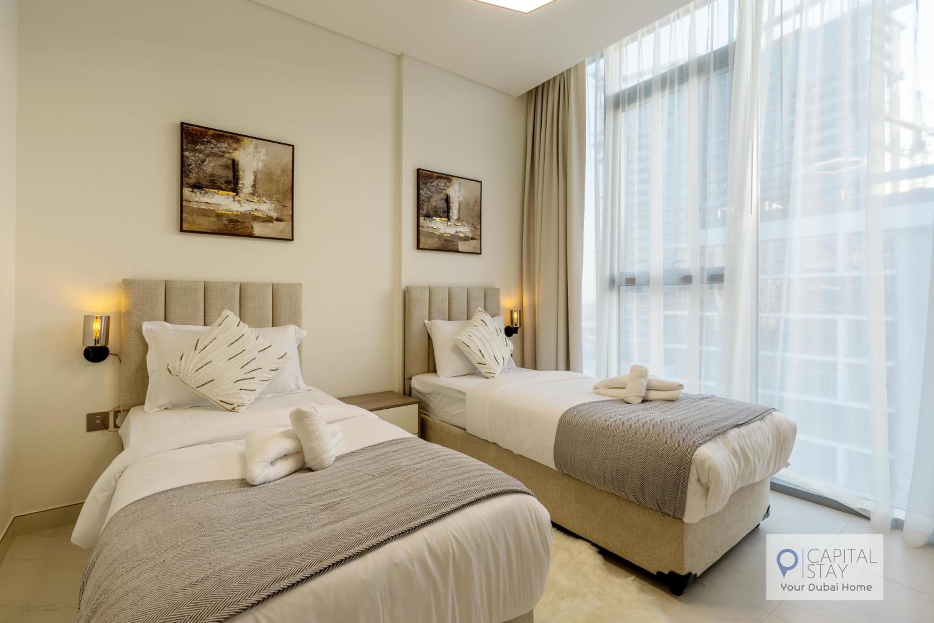 2 Bed Apt in District One Dubai - Lagoon Views