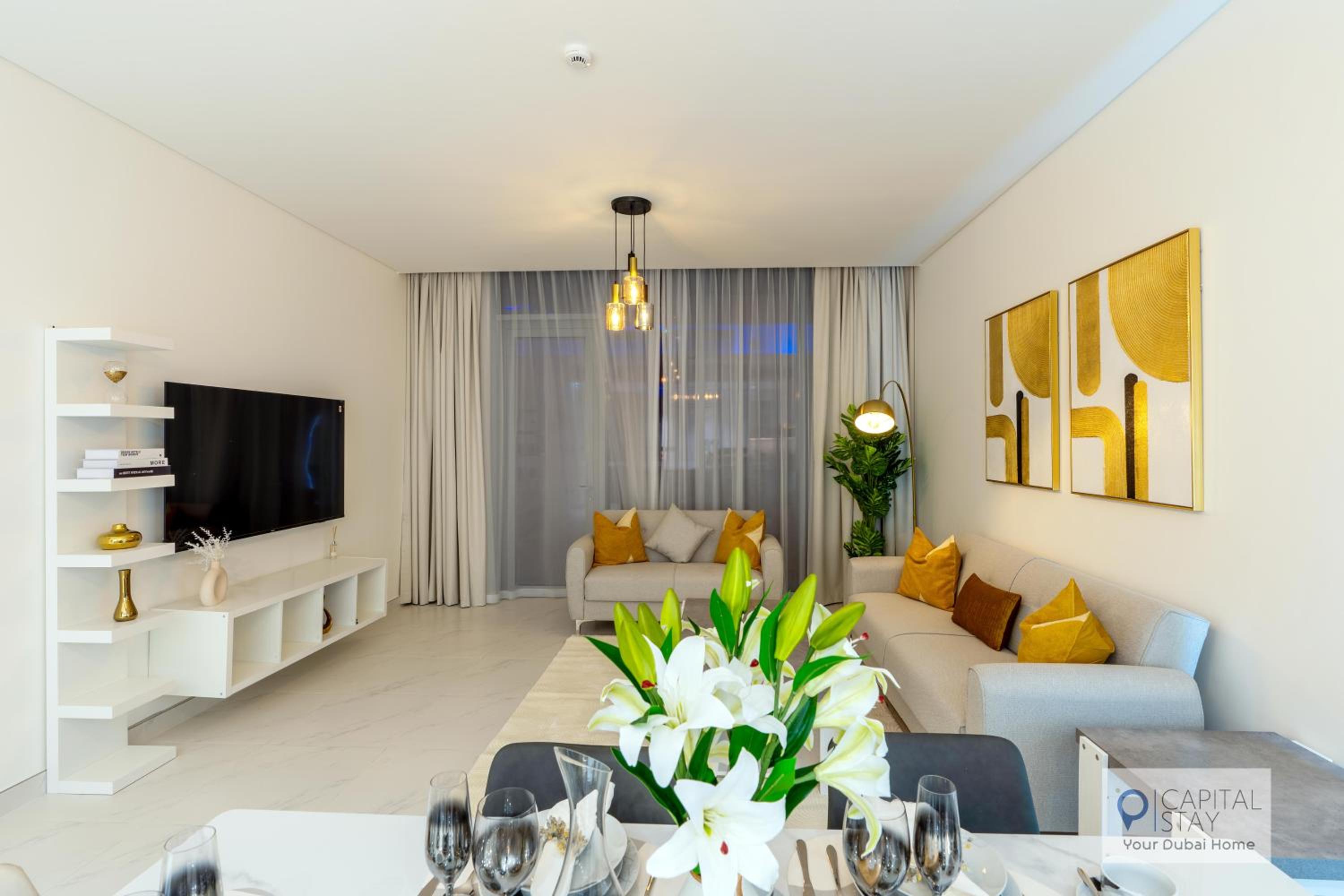 2 Bed Apt in District One Dubai - Lagoon Views