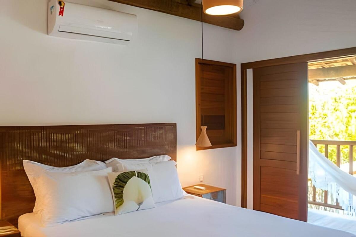 Brisa · casa com piscina, a 80 m do mar com café da manhã
