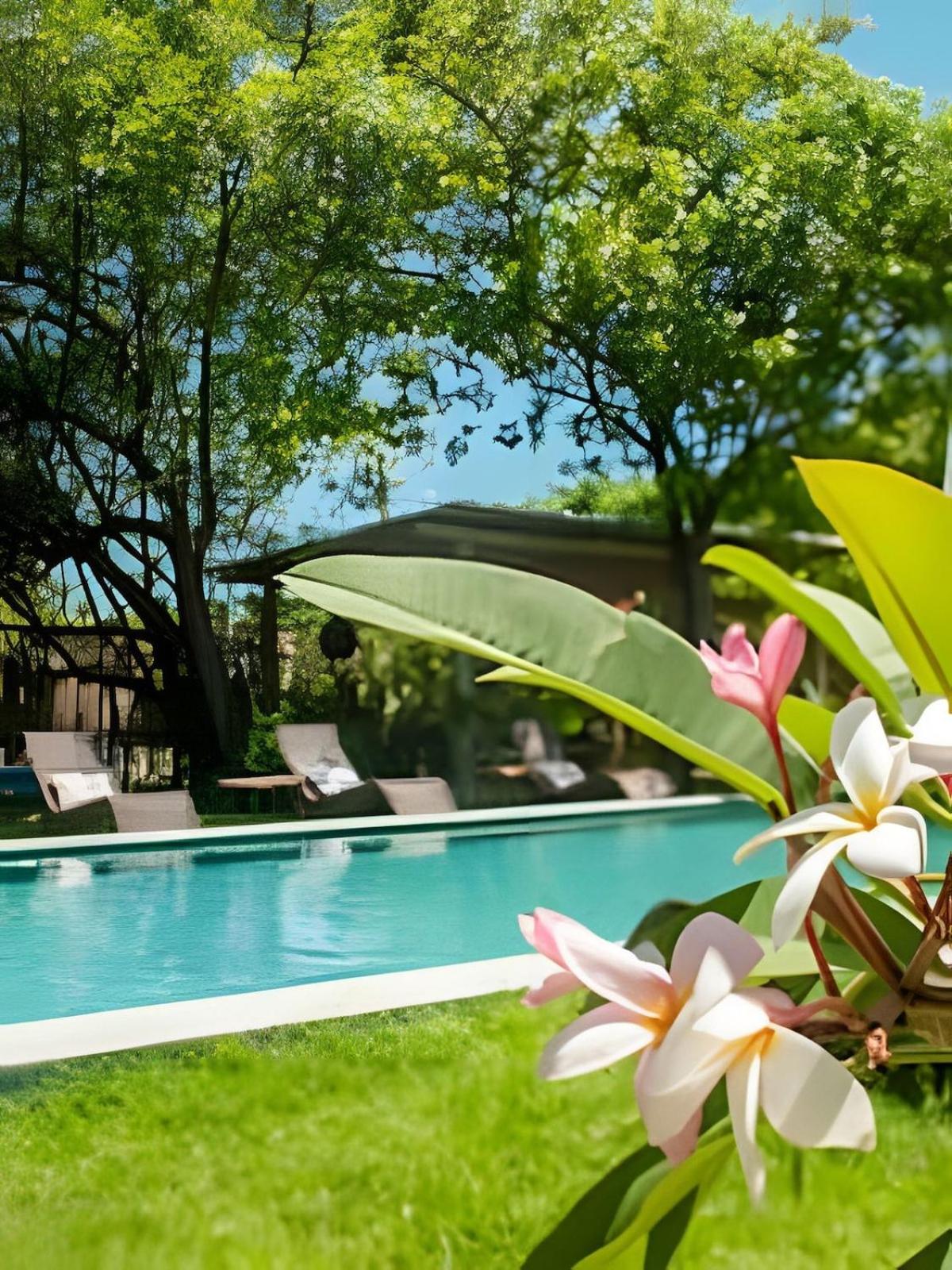 Brisa · casa com piscina, a 80 m do mar com café da manhã