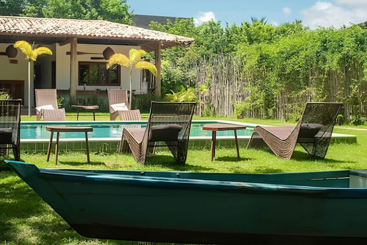Brisa · casa com piscina, a 80 m do mar com café da manhã