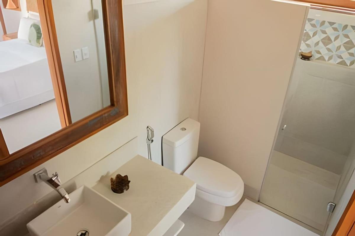 Brisa · casa com piscina, a 80 m do mar com café da manhã