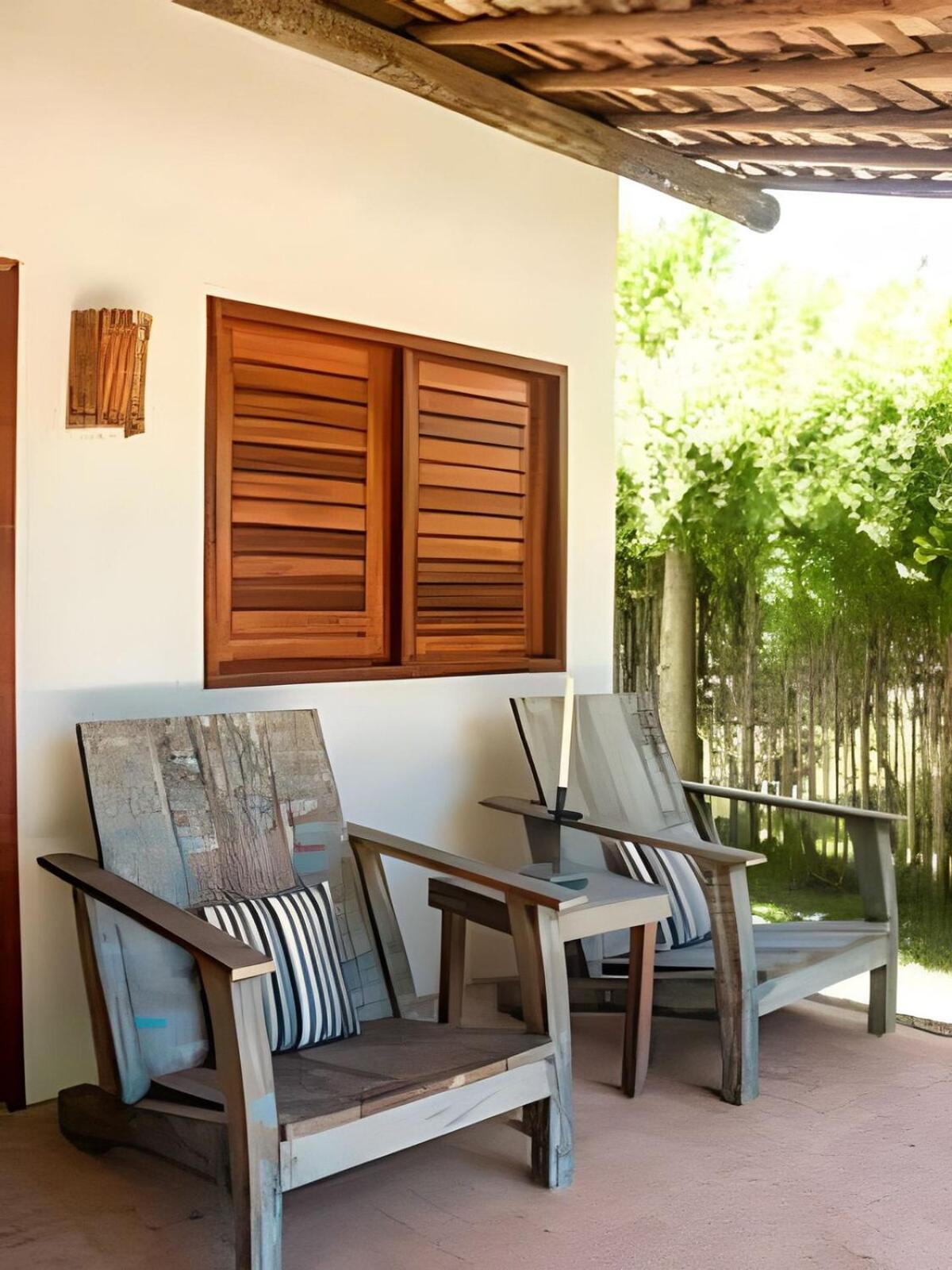 Brisa · casa com piscina, a 80 m do mar com café da manhã