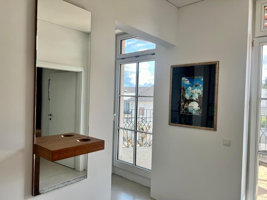 Luxus-Apartment in historischer Villa, Balkon & Lift, Nähe Therme Bad Hall