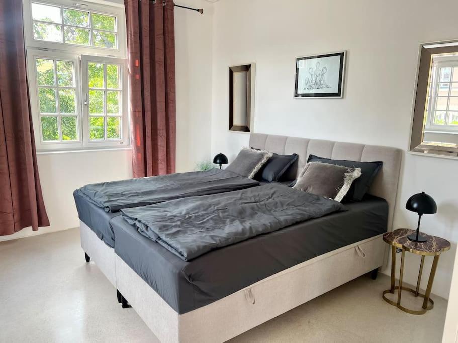 Luxus-Apartment in historischer Villa, Balkon & Lift, Nähe Therme Bad Hall
