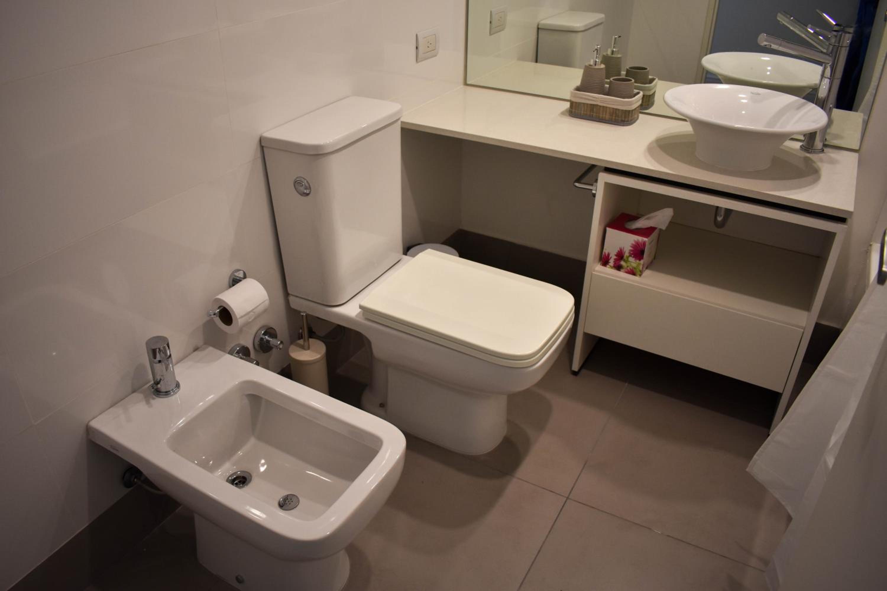 Moderno estudio con terraza y parrilla en Palermo