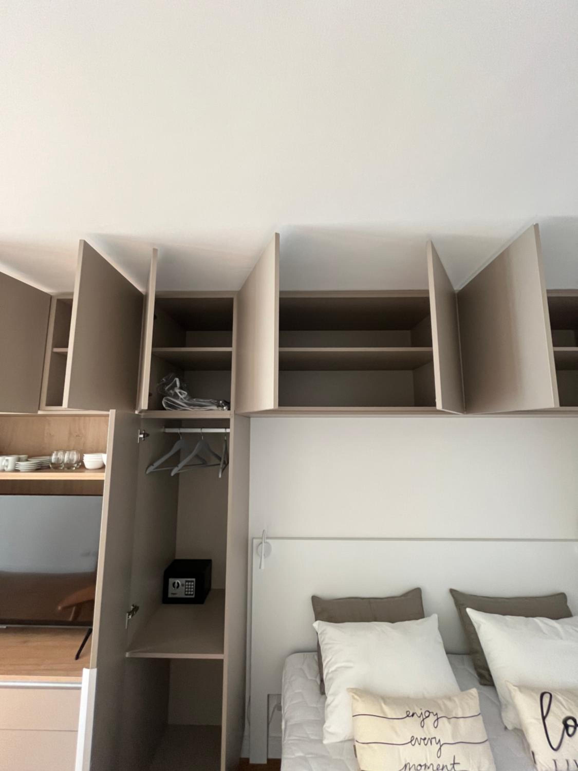 Moderno estudio con terraza y parrilla en Palermo