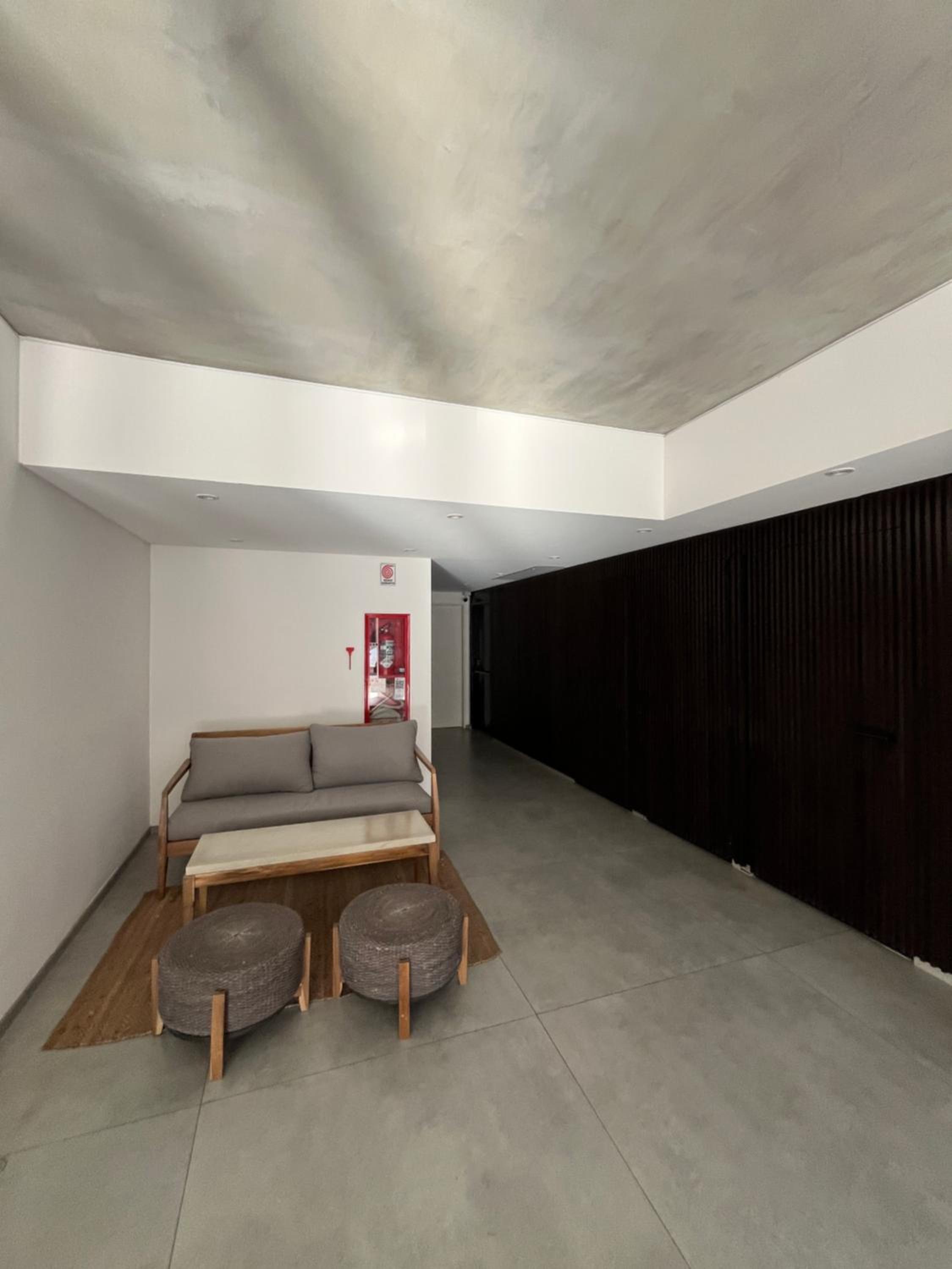 Moderno estudio con terraza y parrilla en Palermo