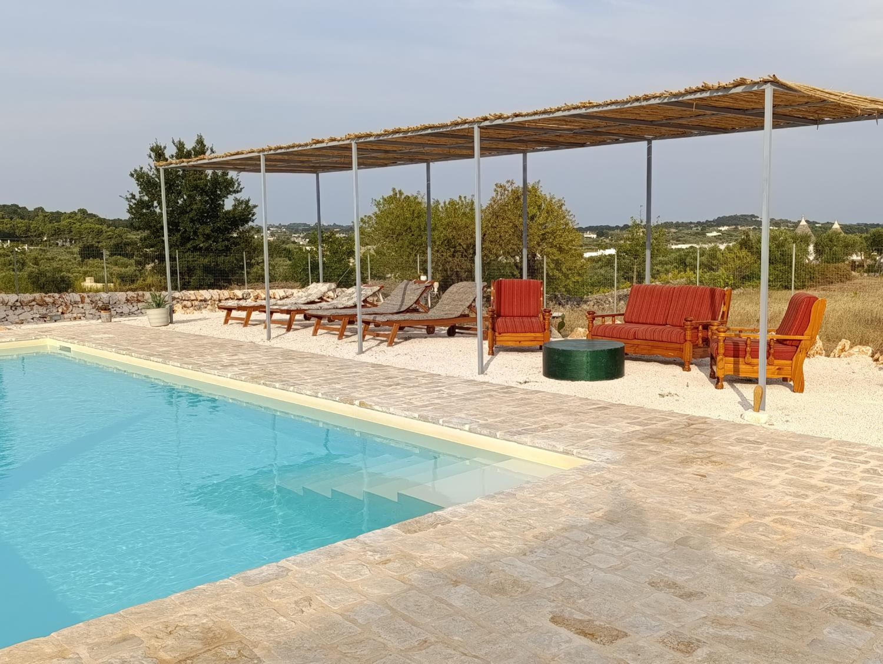 Trulli Fortunato private, heated swimming pool