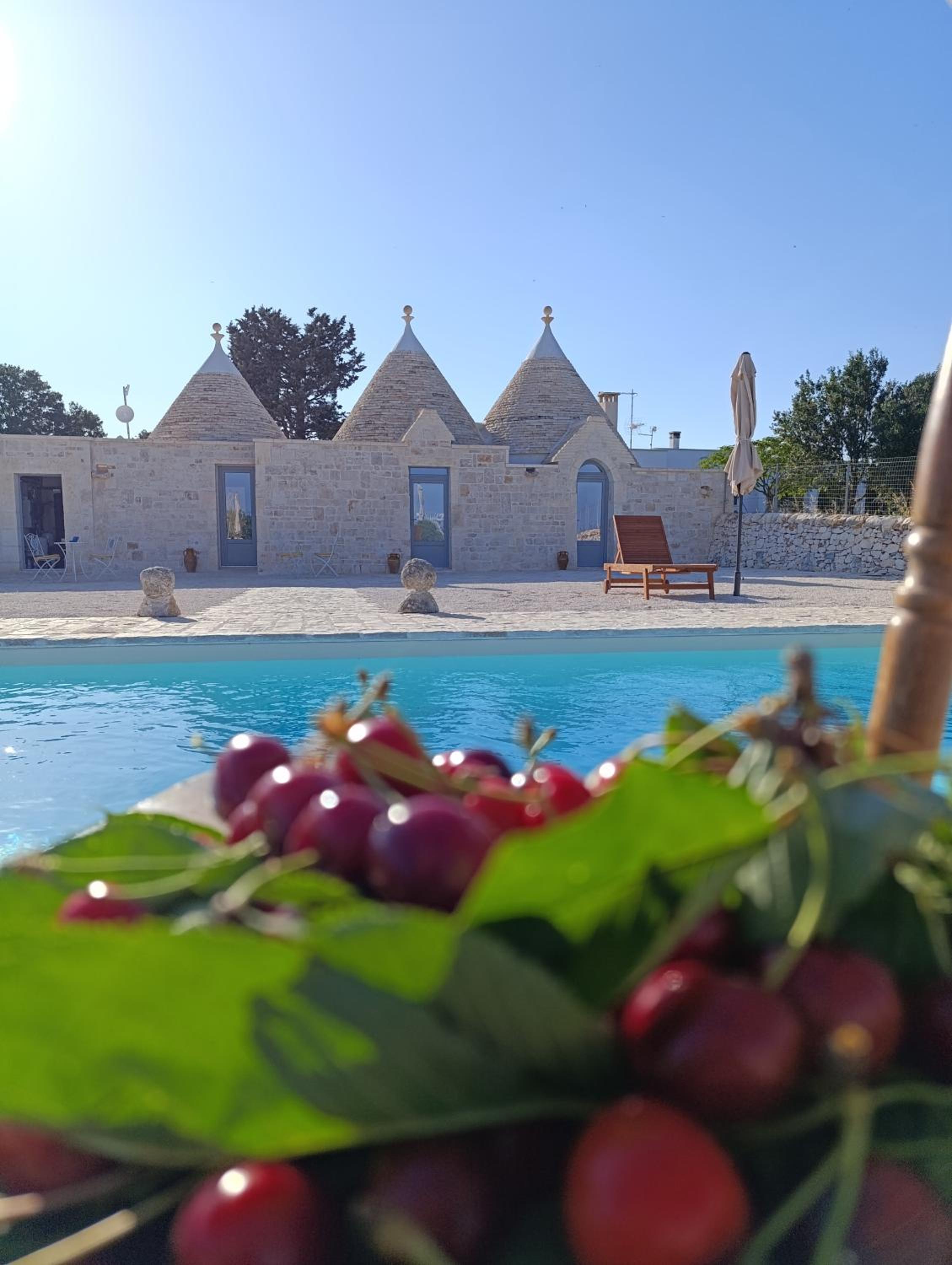 Trulli Fortunato private, heated swimming pool