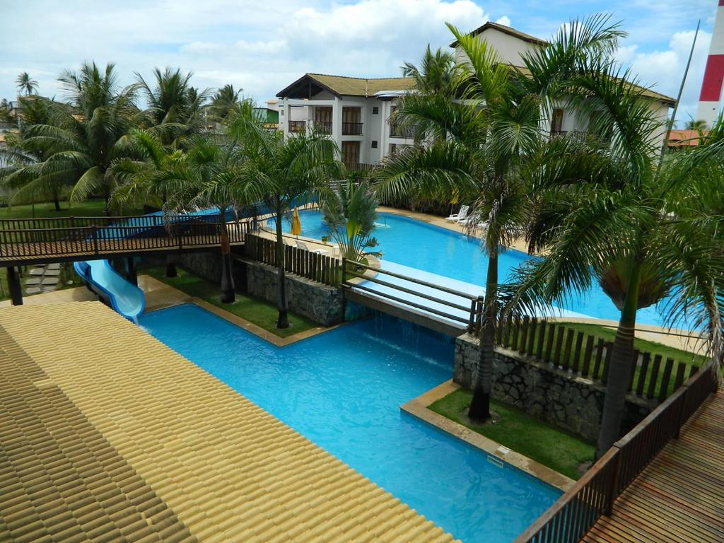 Apartamento Térreo 3 suítes Master Resort Treebies à Beira Mar Subauma Bahia