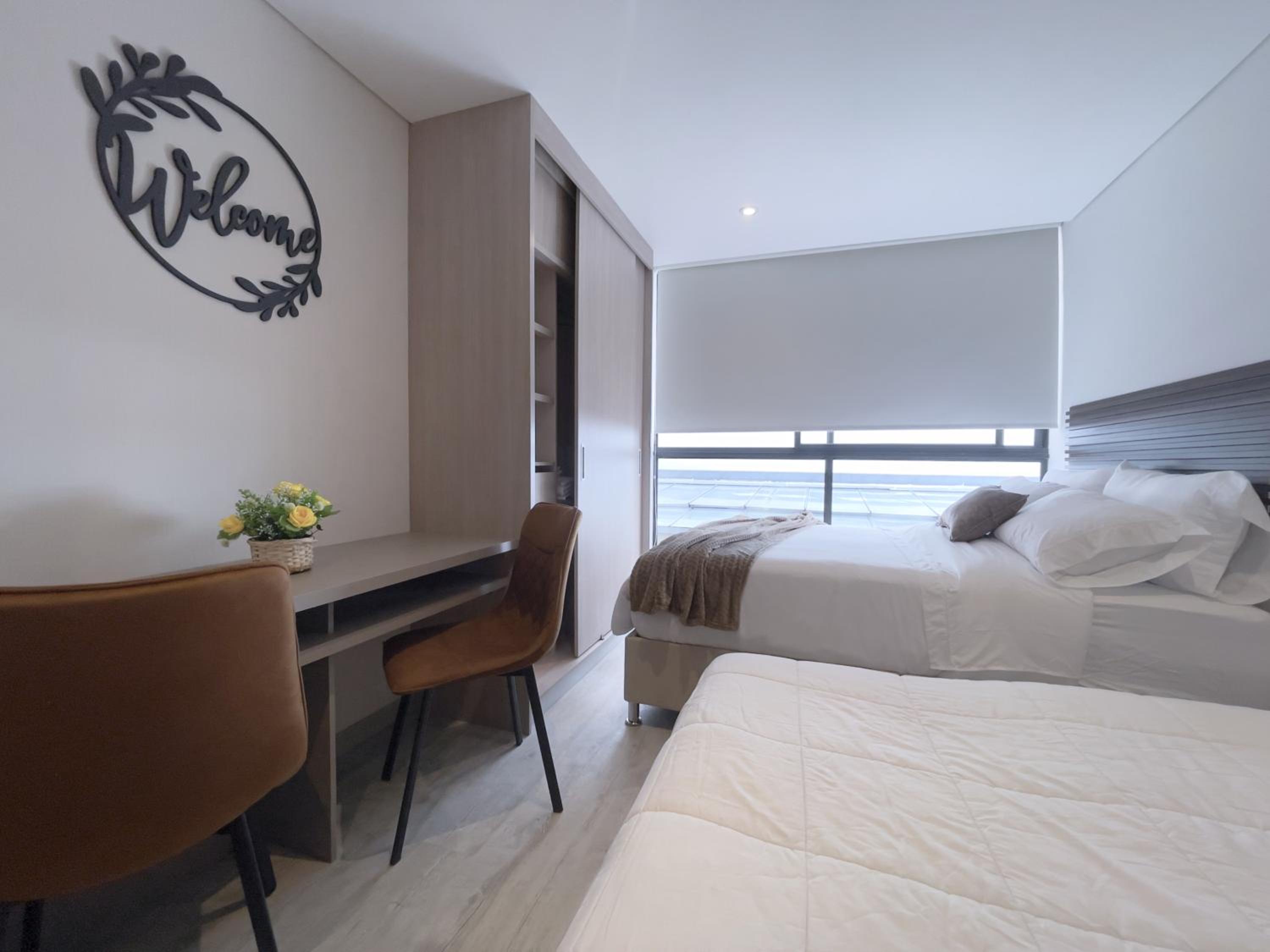 Nuevo Hermoso y Confortable Loft en Bogotá cerca aeropuerto, Embajada Americana, Corferias, Agora