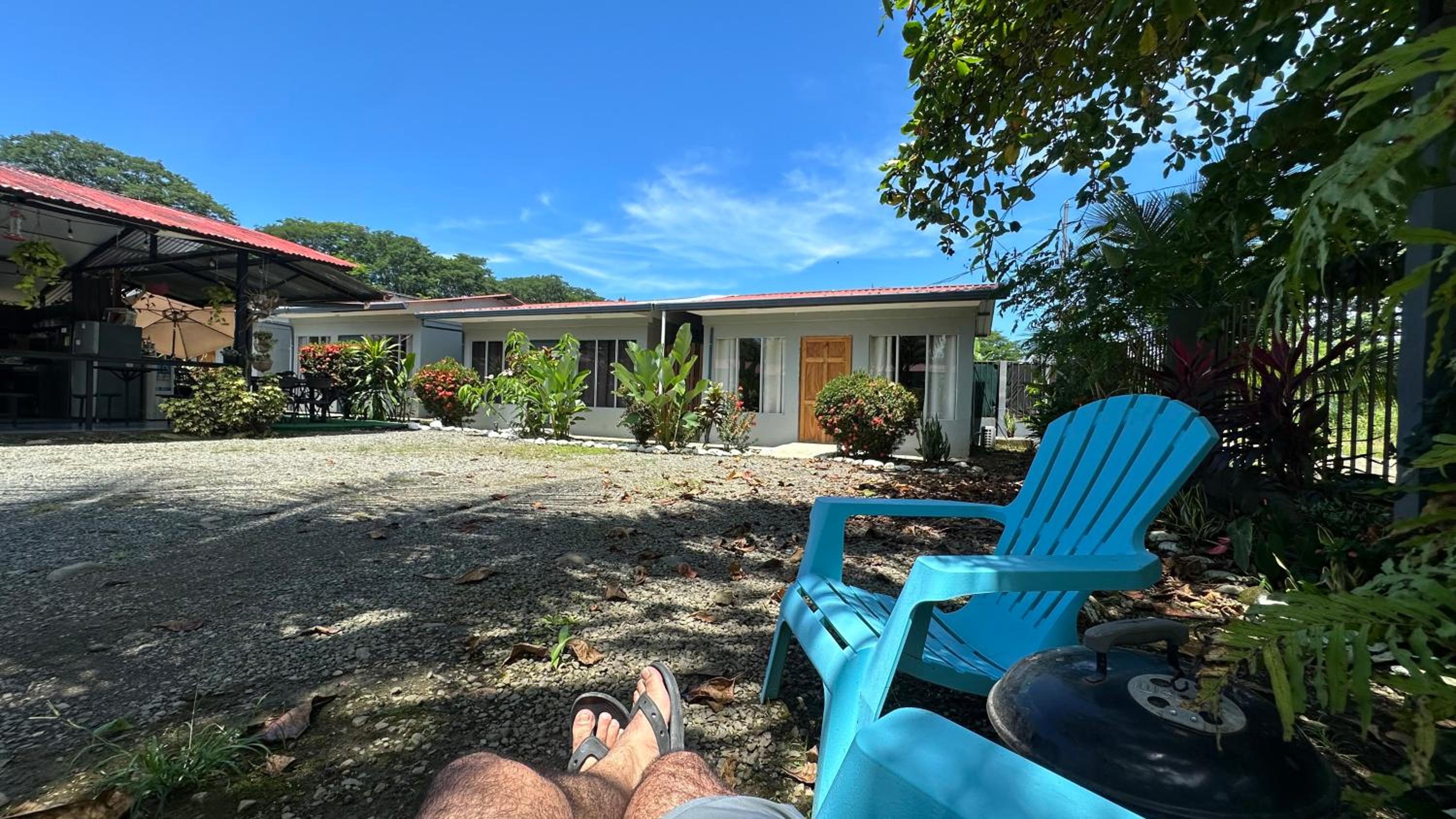 Rooms & Pool Macaws