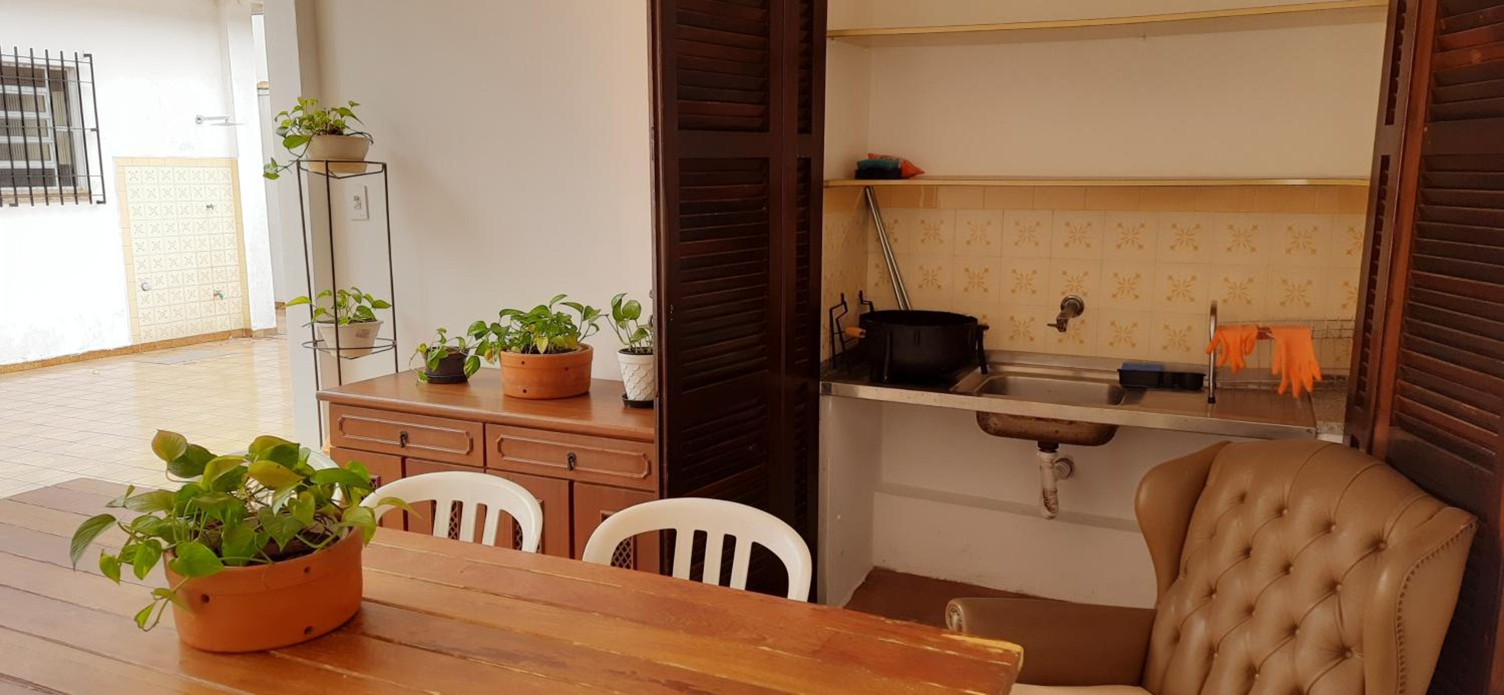 Casa espaçosa pertinho da praia