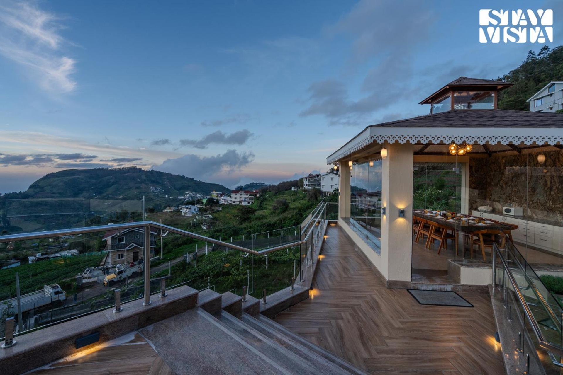 StayVista at Le Mistral with Gazebo, Balcony, Bonfire view 5