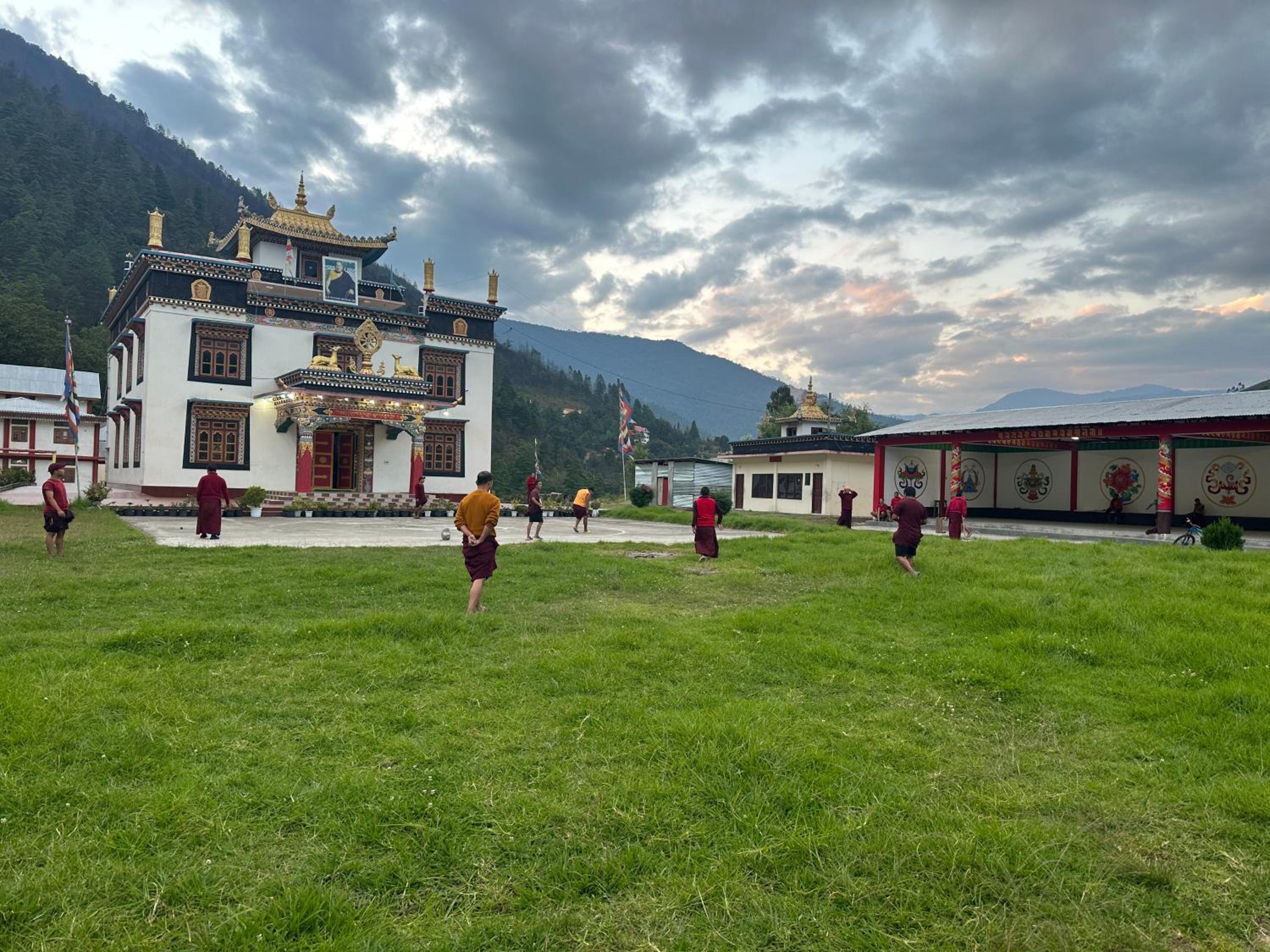 Pema Dekey monastic guest house view 2