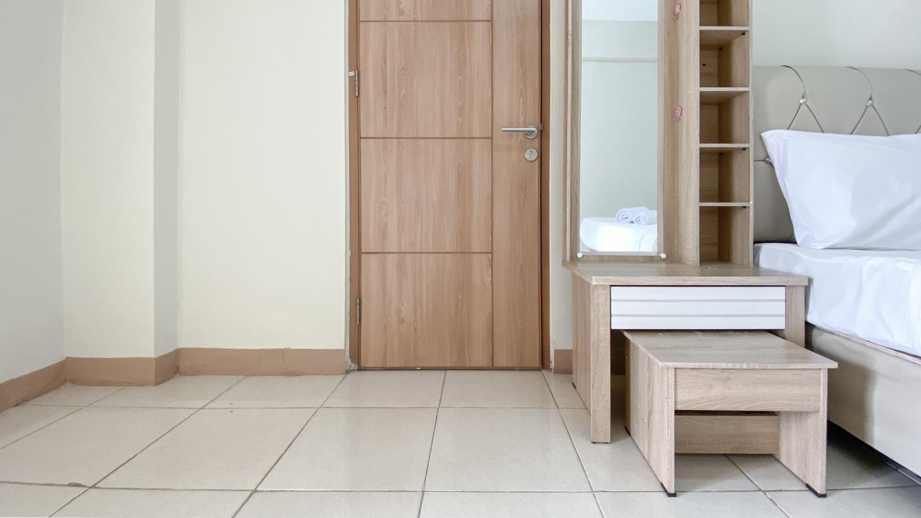 Spacious 3BR Apartment at Green Palm Residence By Travelio