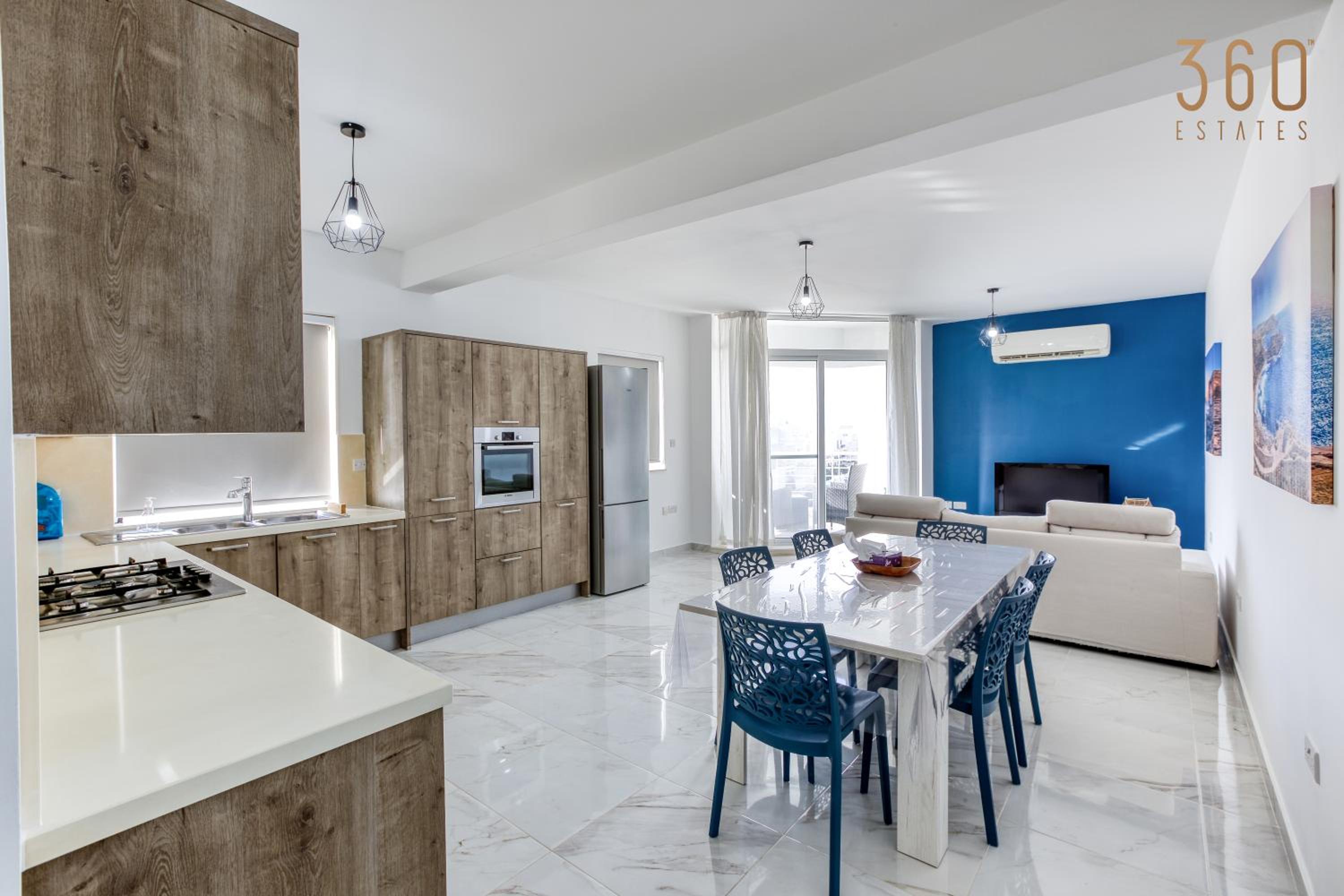Modern 3BR home with lovely terrace in Mellieha by 360 Estates view 2