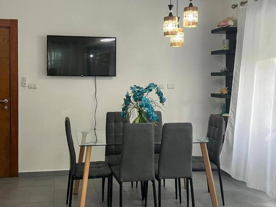 A private cozy-beach apartment in Dominicus