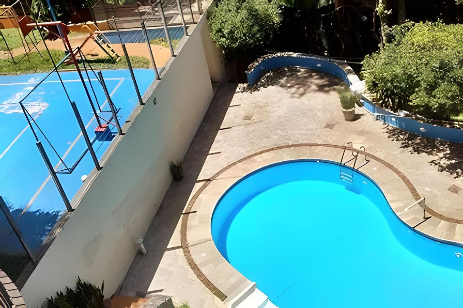 Recanto com Piscina, Gourmet, Lareira e Playground