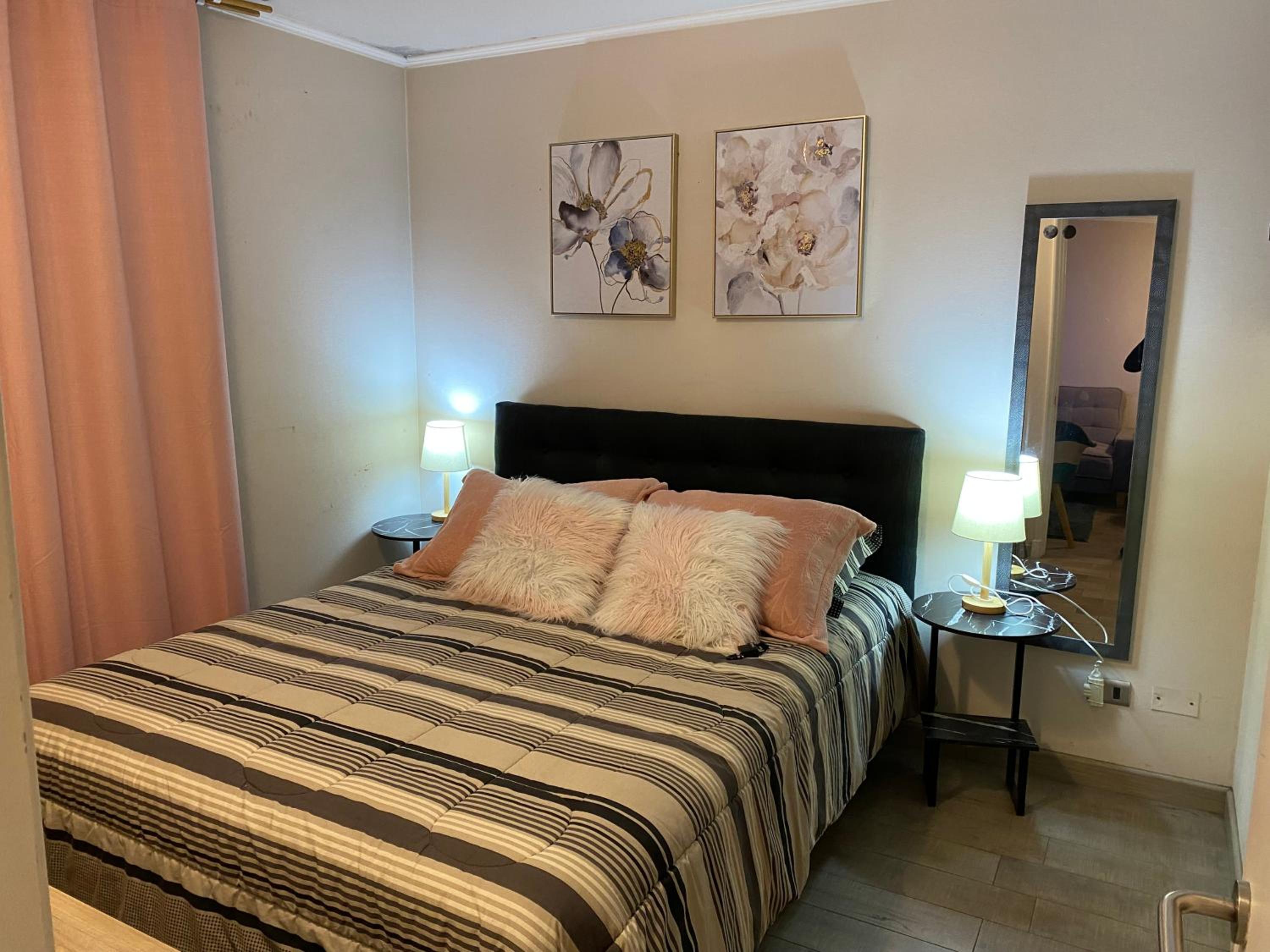 Arriendo departamento amoblado en San Miguel