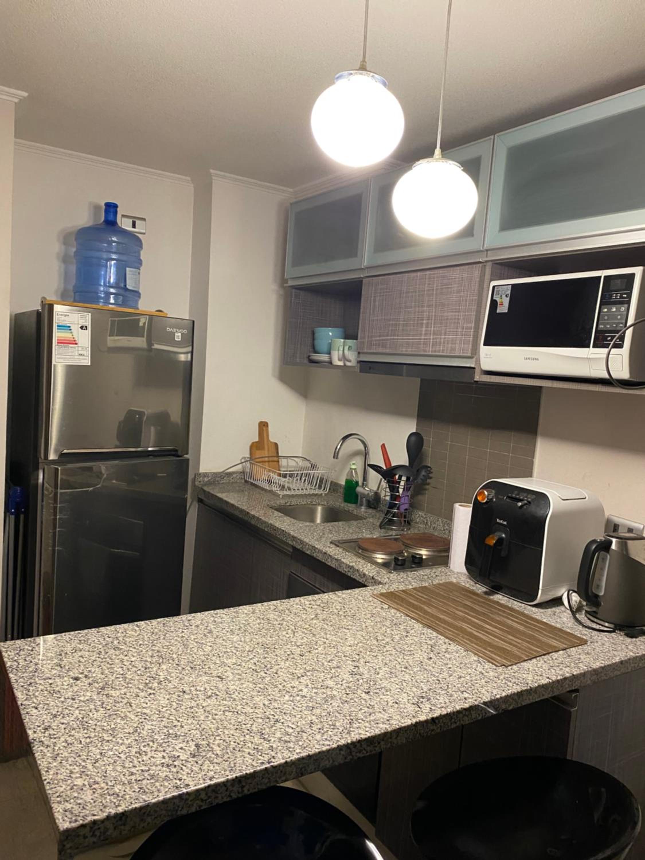 Arriendo departamento amoblado en San Miguel