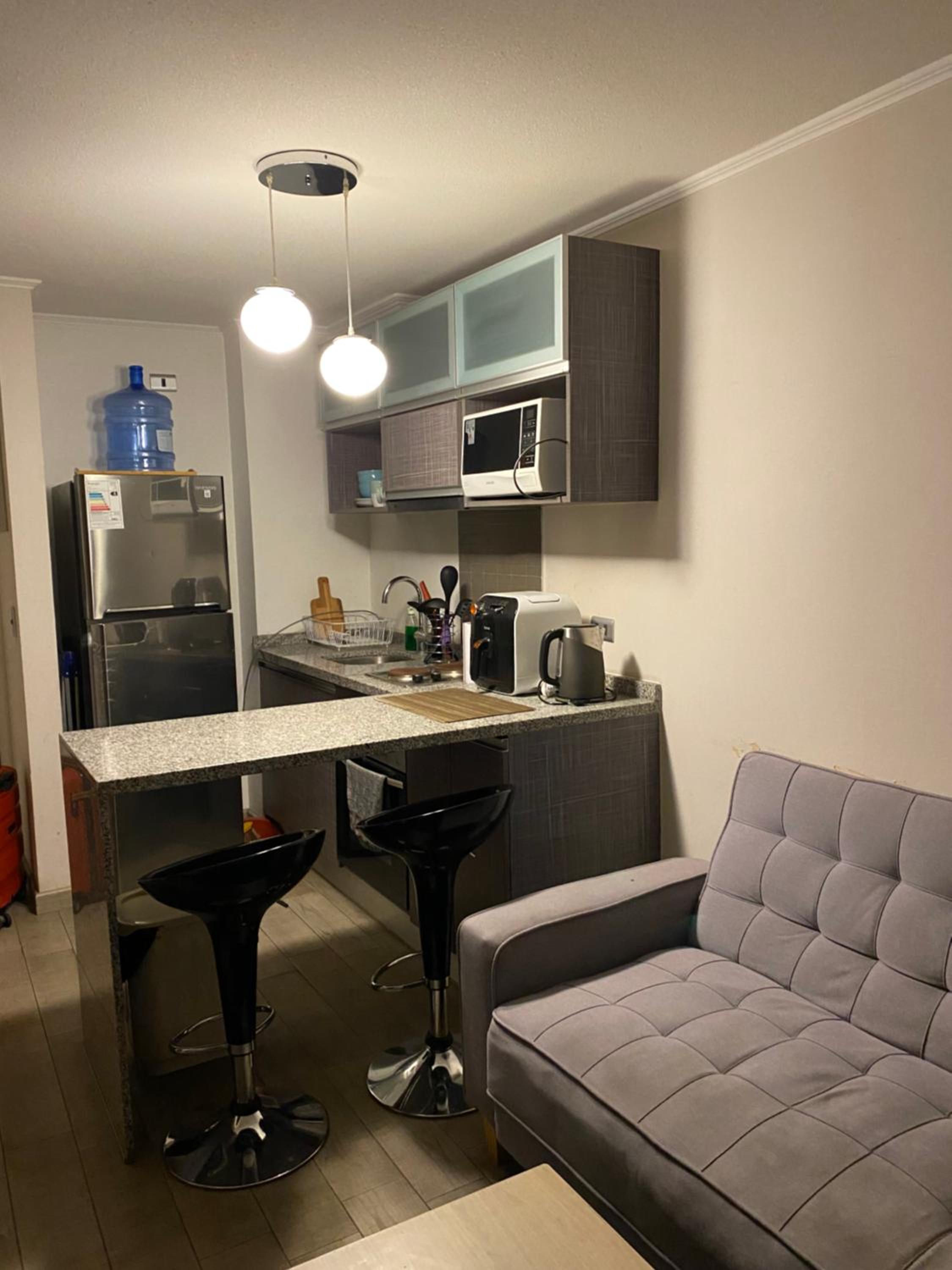 Arriendo departamento amoblado en San Miguel