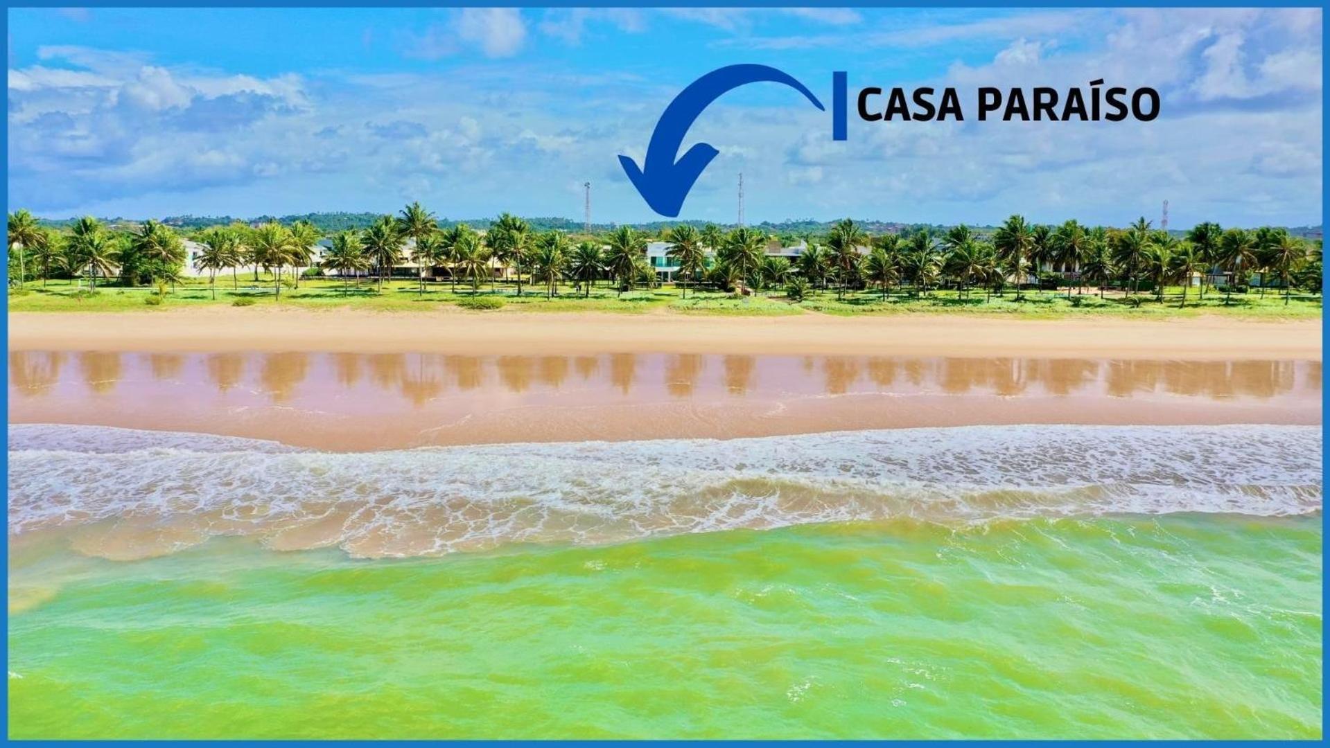 Casa Paraíso 6 Suítes Pé na Areia em Guarajuba