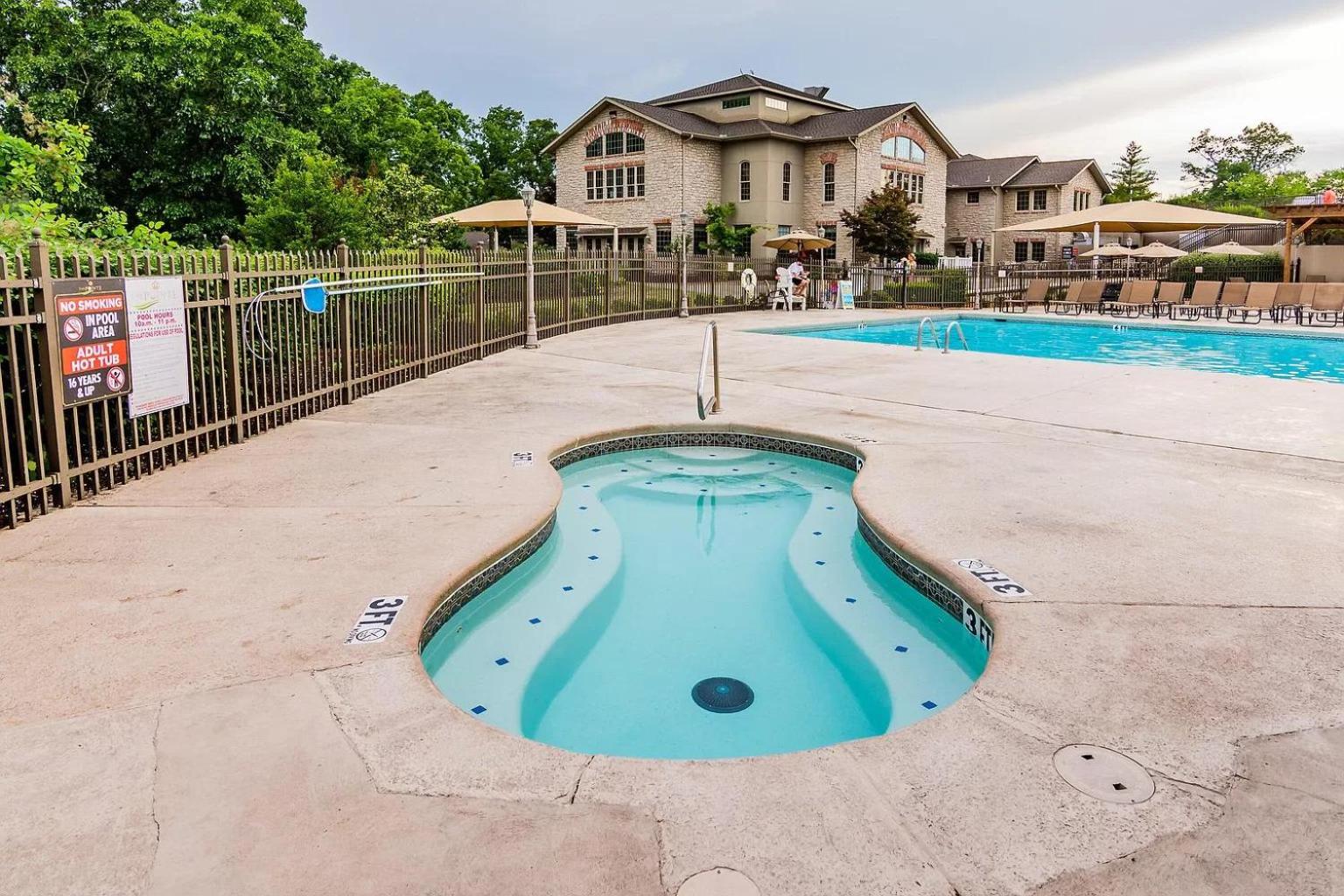 Sunny Pointe Fireplace Pool Pickleball Gym view 5