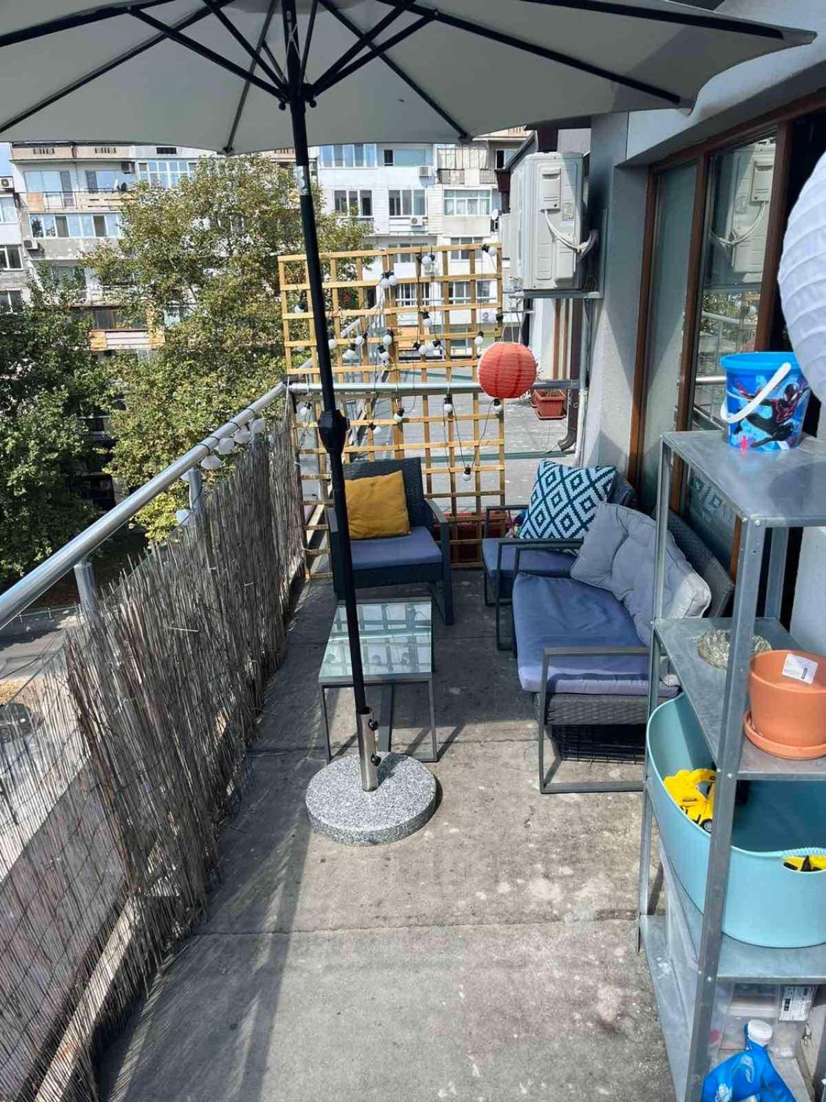 1BR Near Delta Mall Varna-Terrace&Private Parking