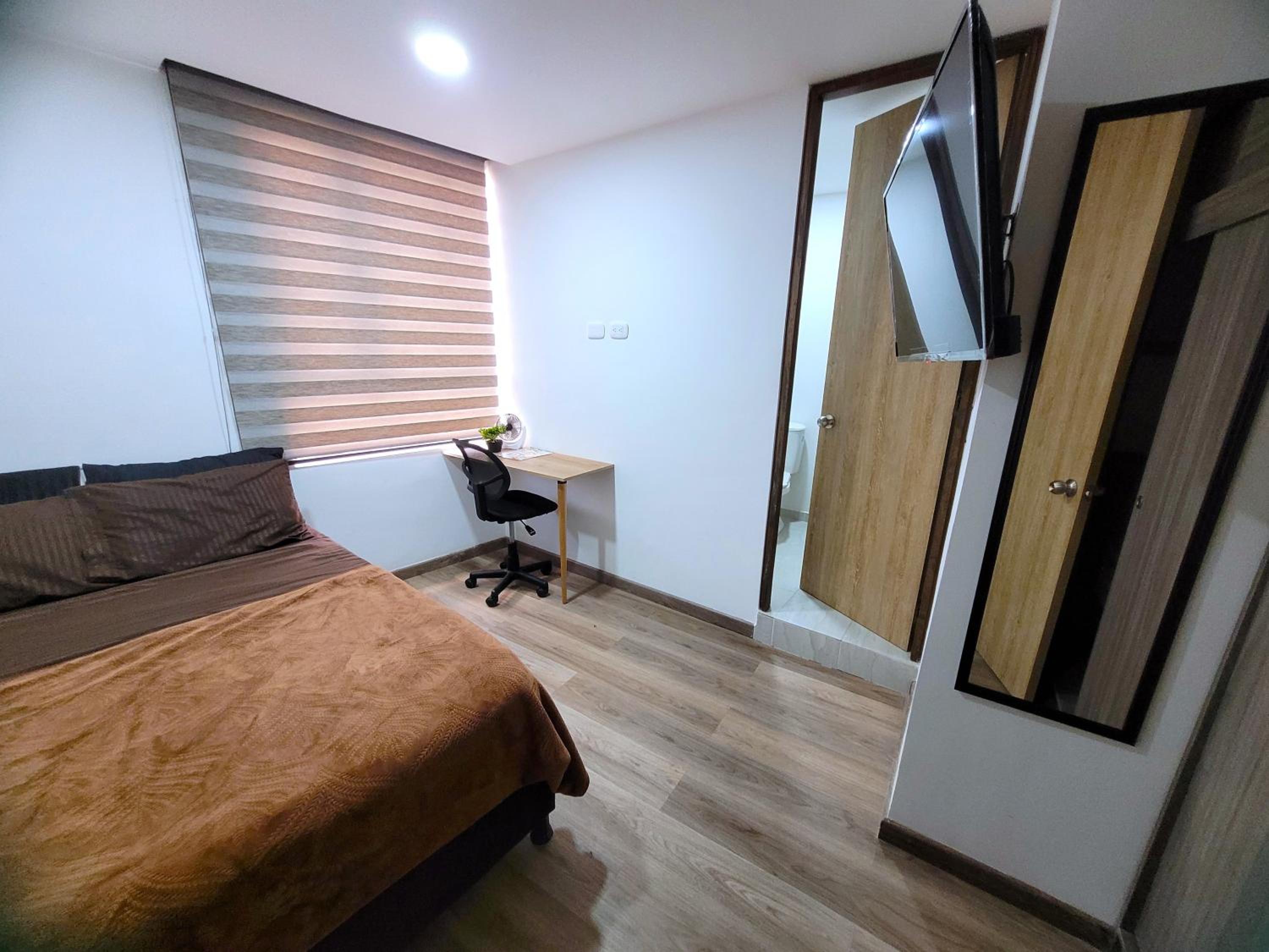 New Apartment for up to 5 People, at Bogota's northern