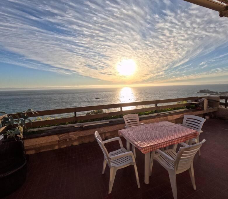 Reñaca Gran terraza con vista al mar