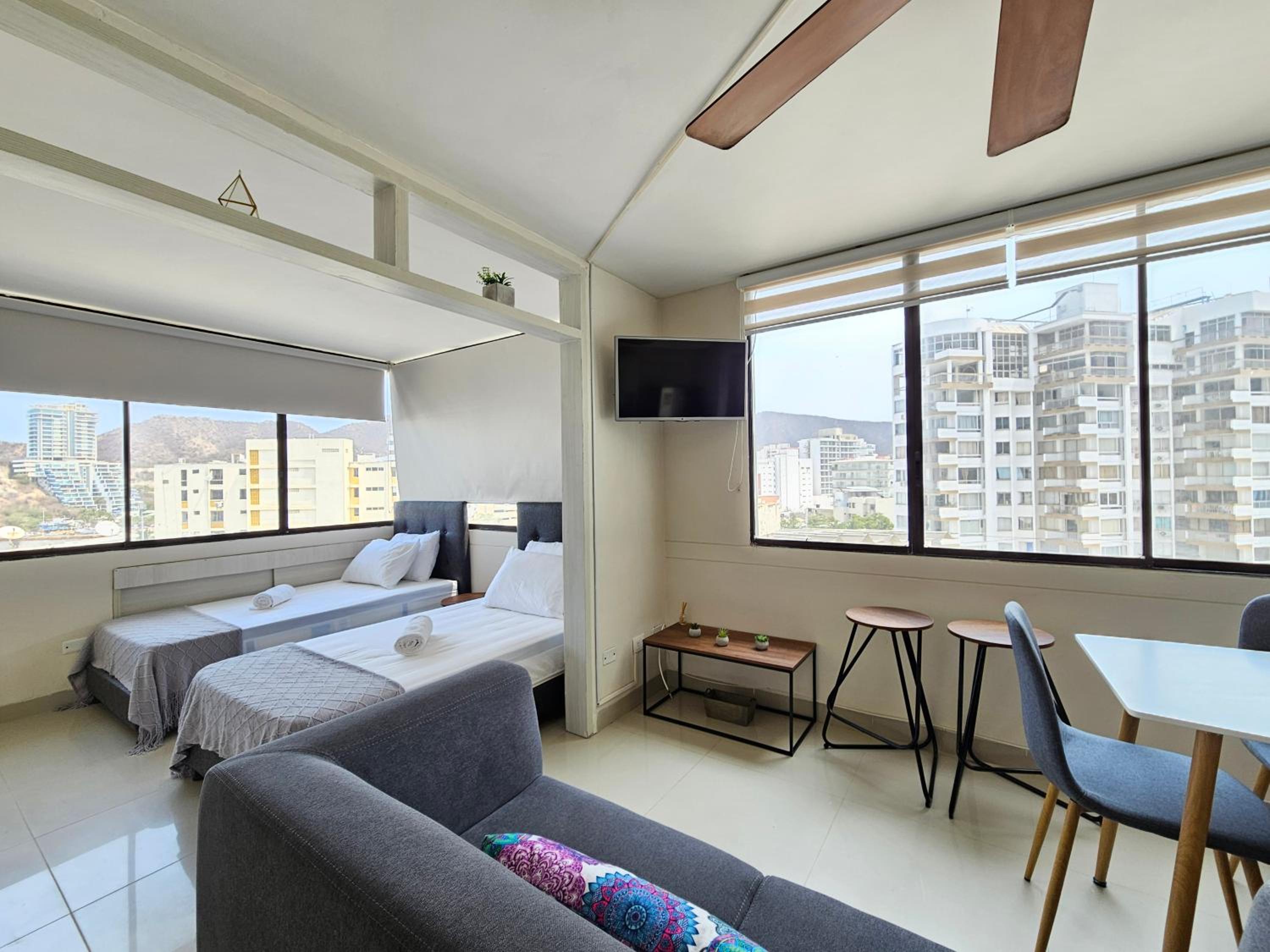 Apartamento justo frente a la playa en El Rodadero