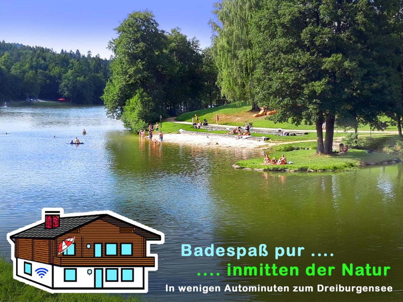 BayerischerWald-Ferien-Blockhaus-Panoramablick-Grafenau Haus im Wald-Vogelthenne 19, fast Alleinlage-ILZtal-Blick nähe Rothauer, Saldenburger, Ebenreuther 