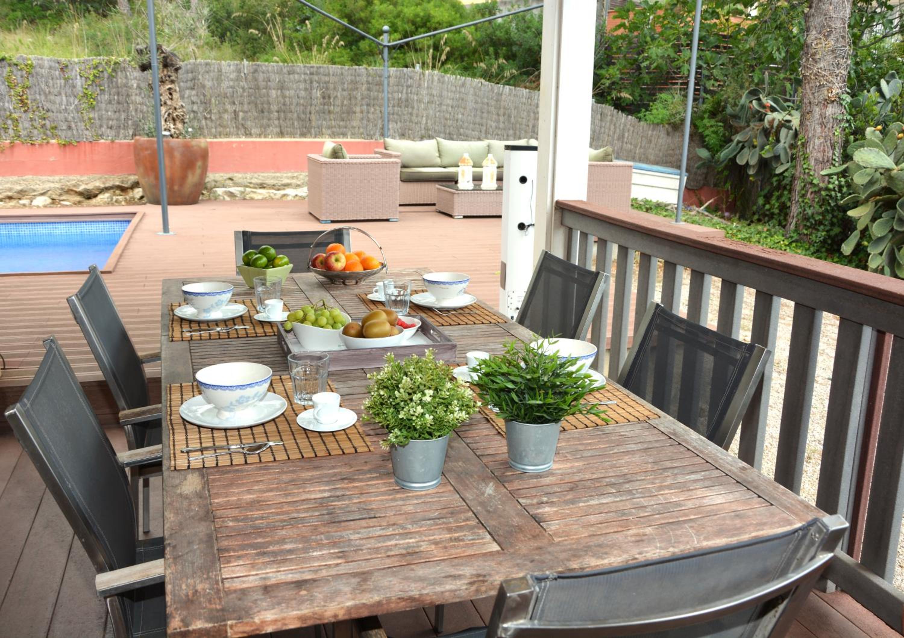 Villa California 10 Minutes Sitges Drive Aire Acond Pool Heated 30 º Calm Area High Quality Villa view 4