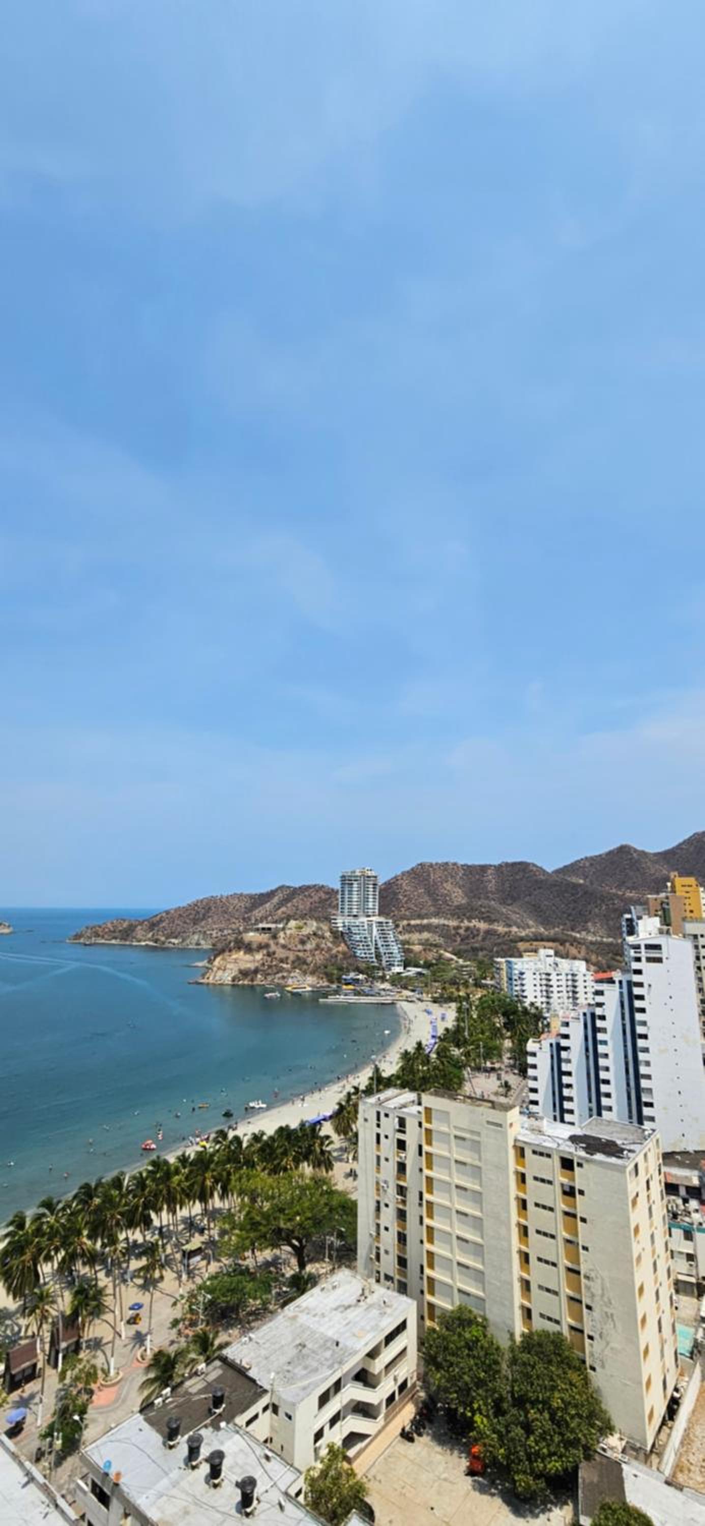 Apartamento justo frente a la playa en El Rodadero