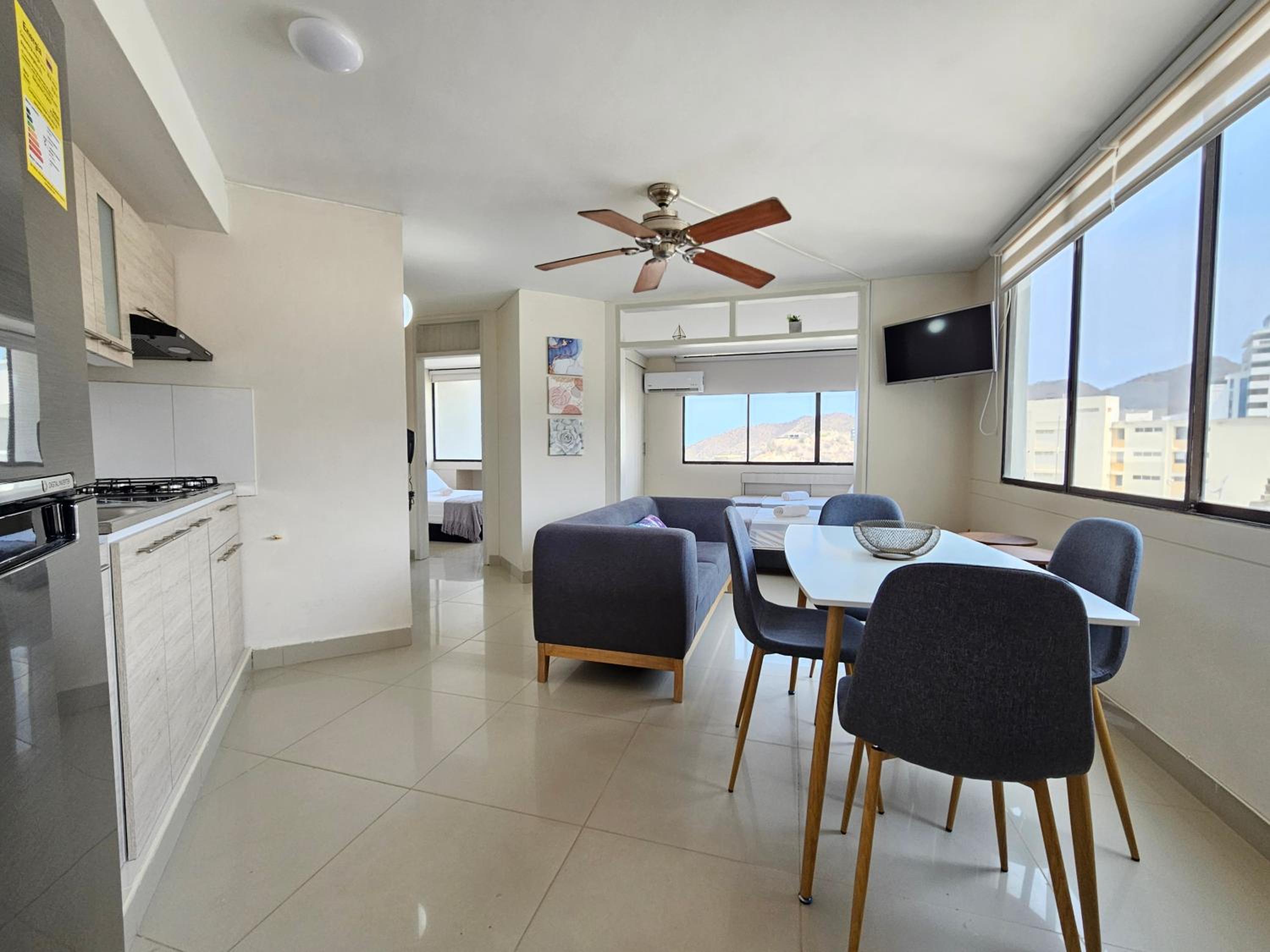 Apartamento justo frente a la playa en El Rodadero