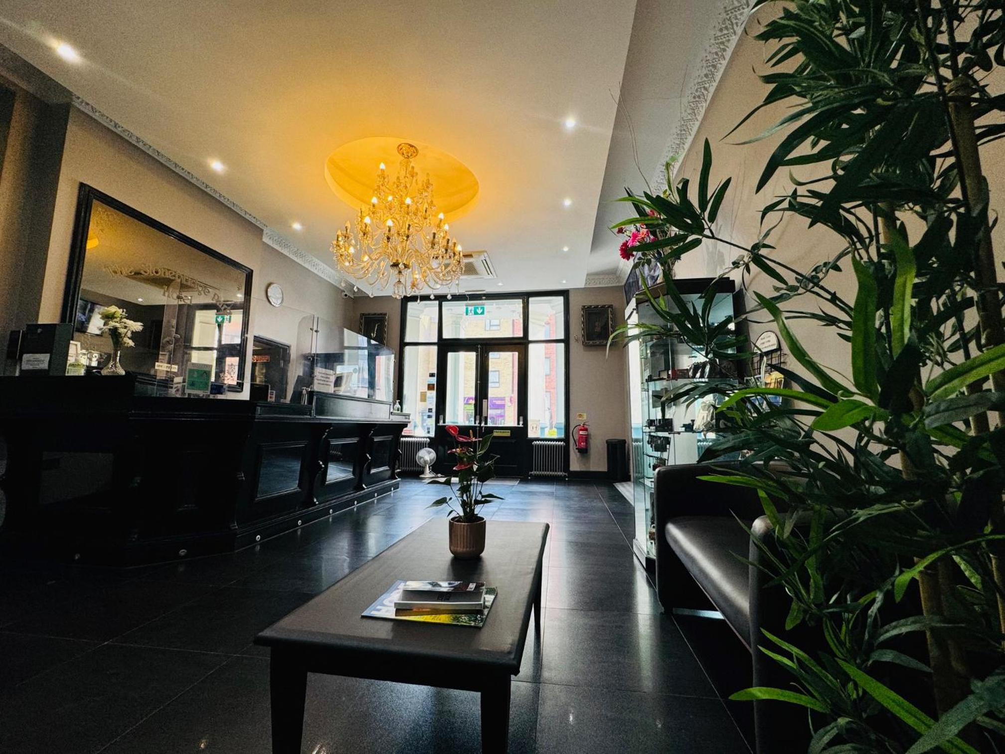 hotel reception