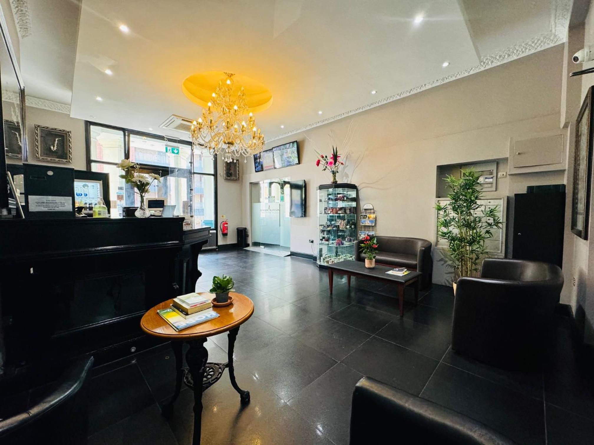 hotel reception