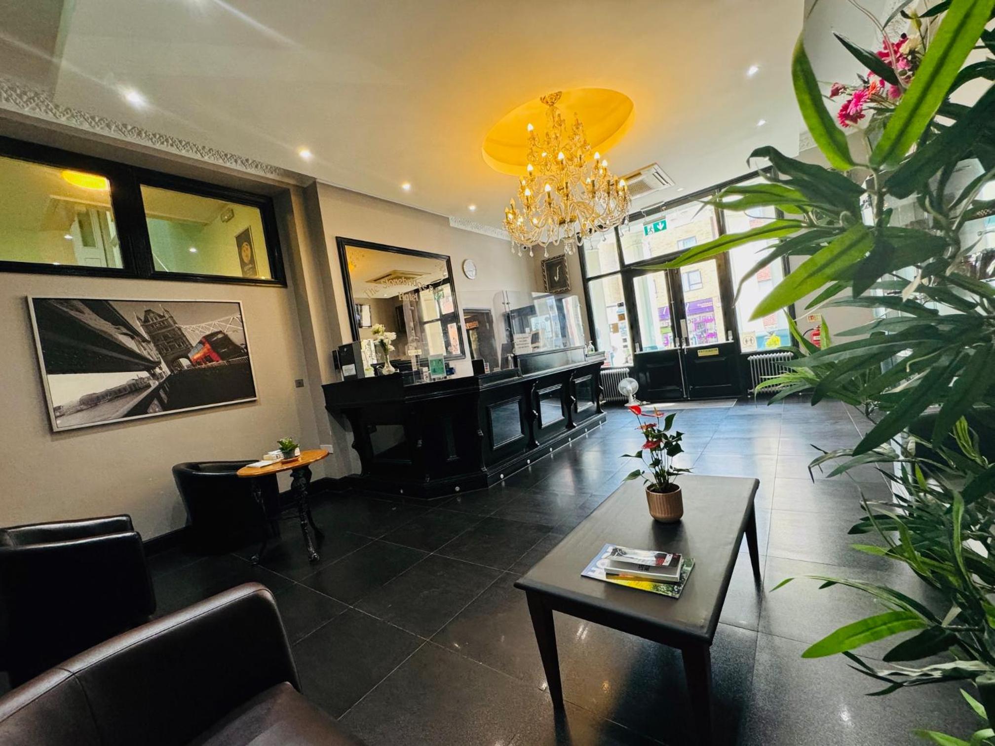 hotel reception