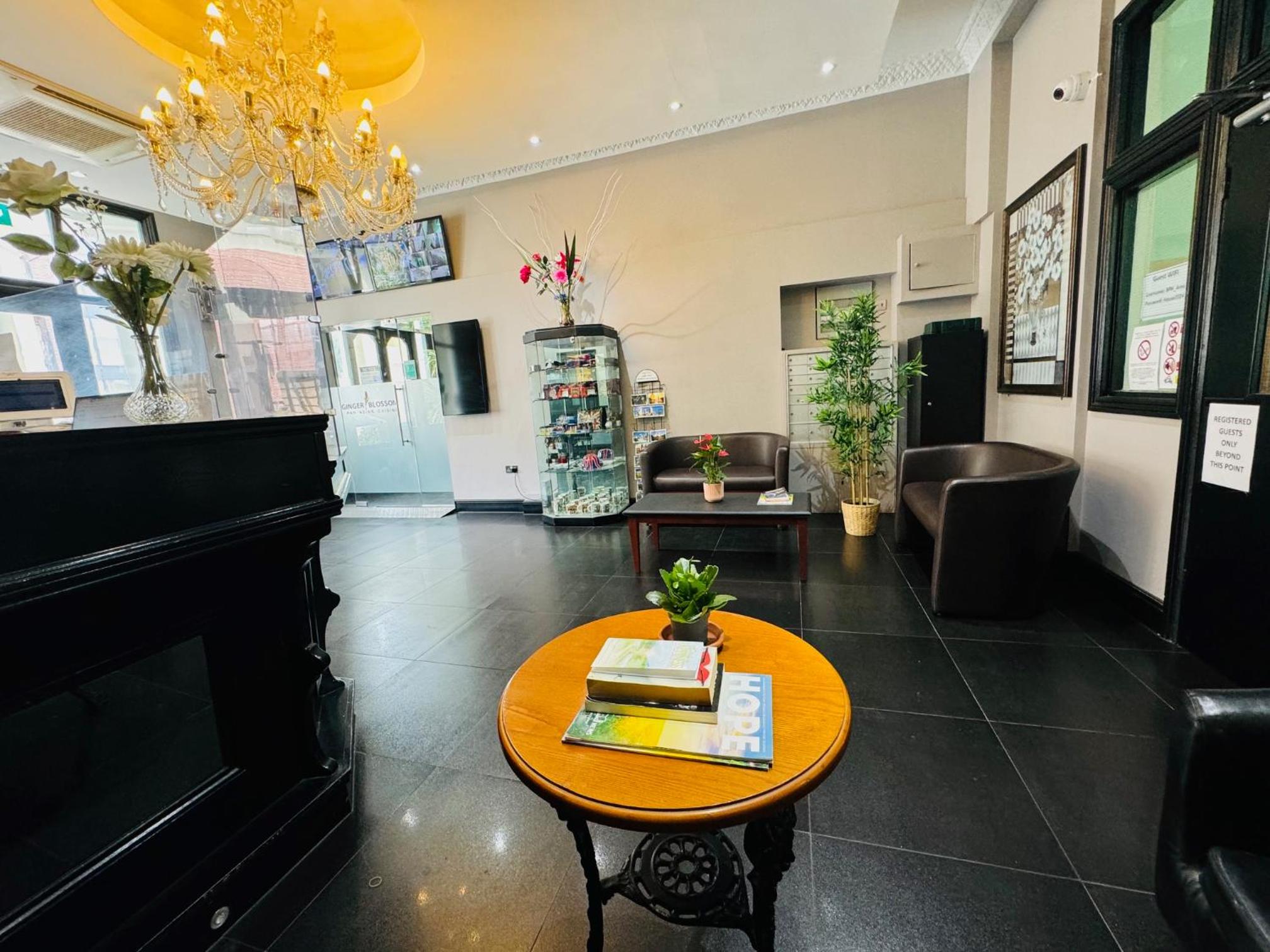hotel reception