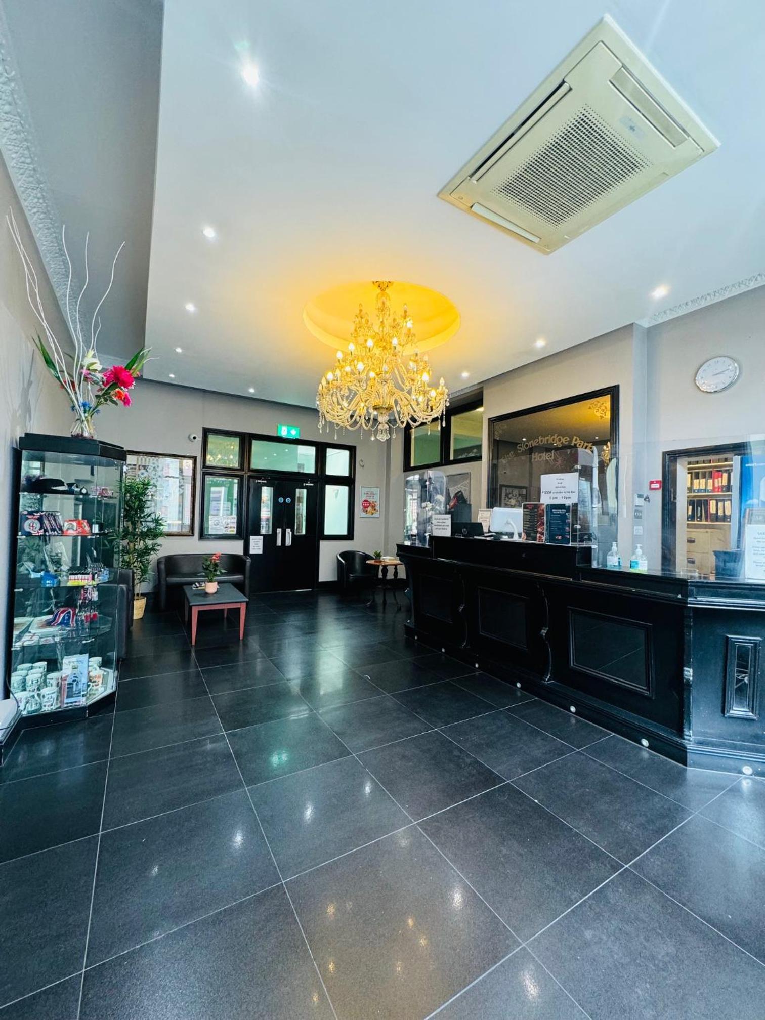 hotel reception