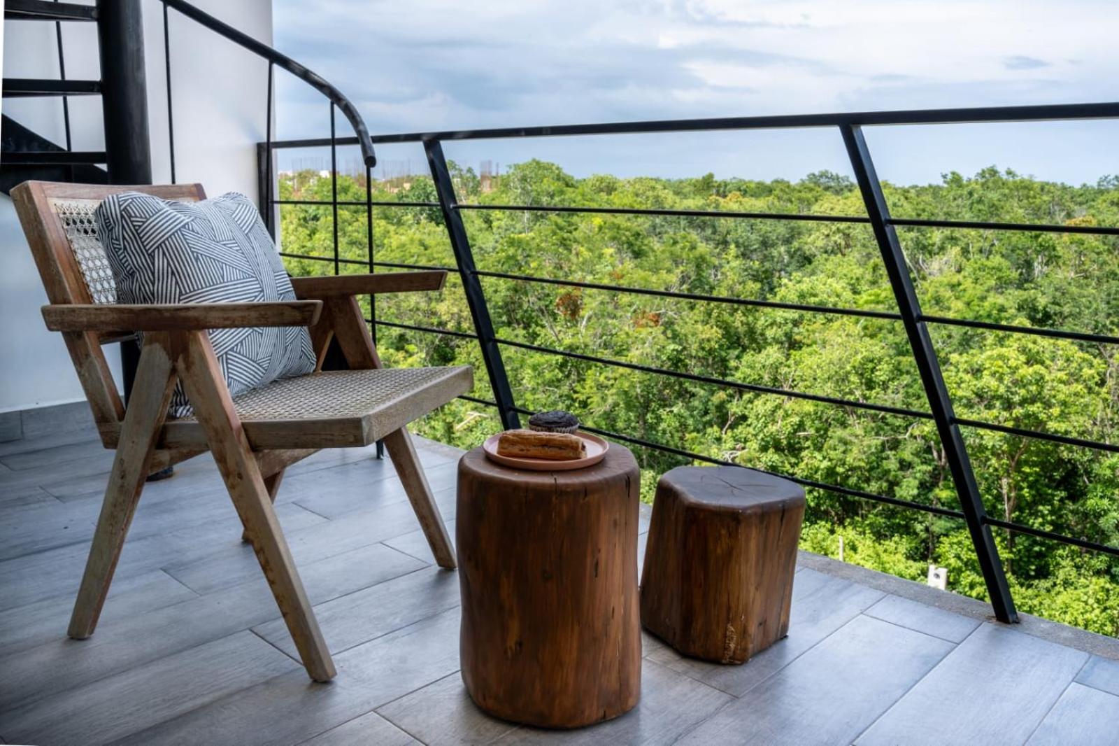 Pent House de lujo con roof top privado rodeado de naturaleza view 5