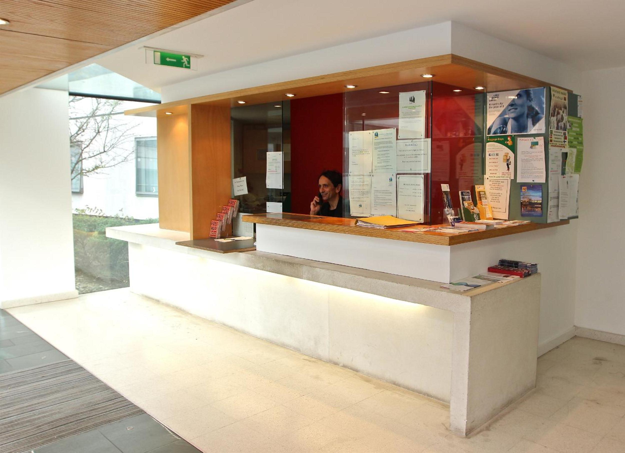 hotel reception