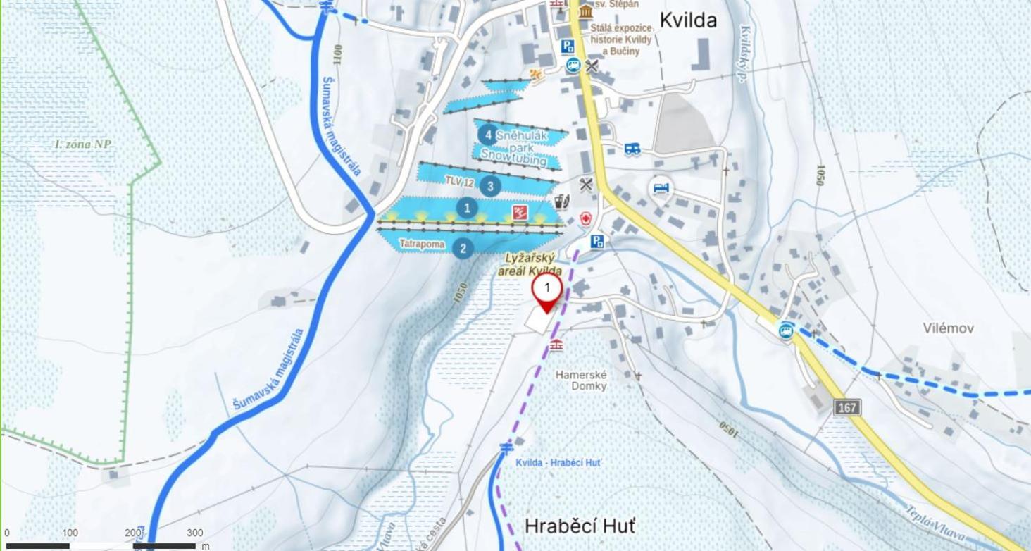 Wellness apartmán Pila na Kvildě