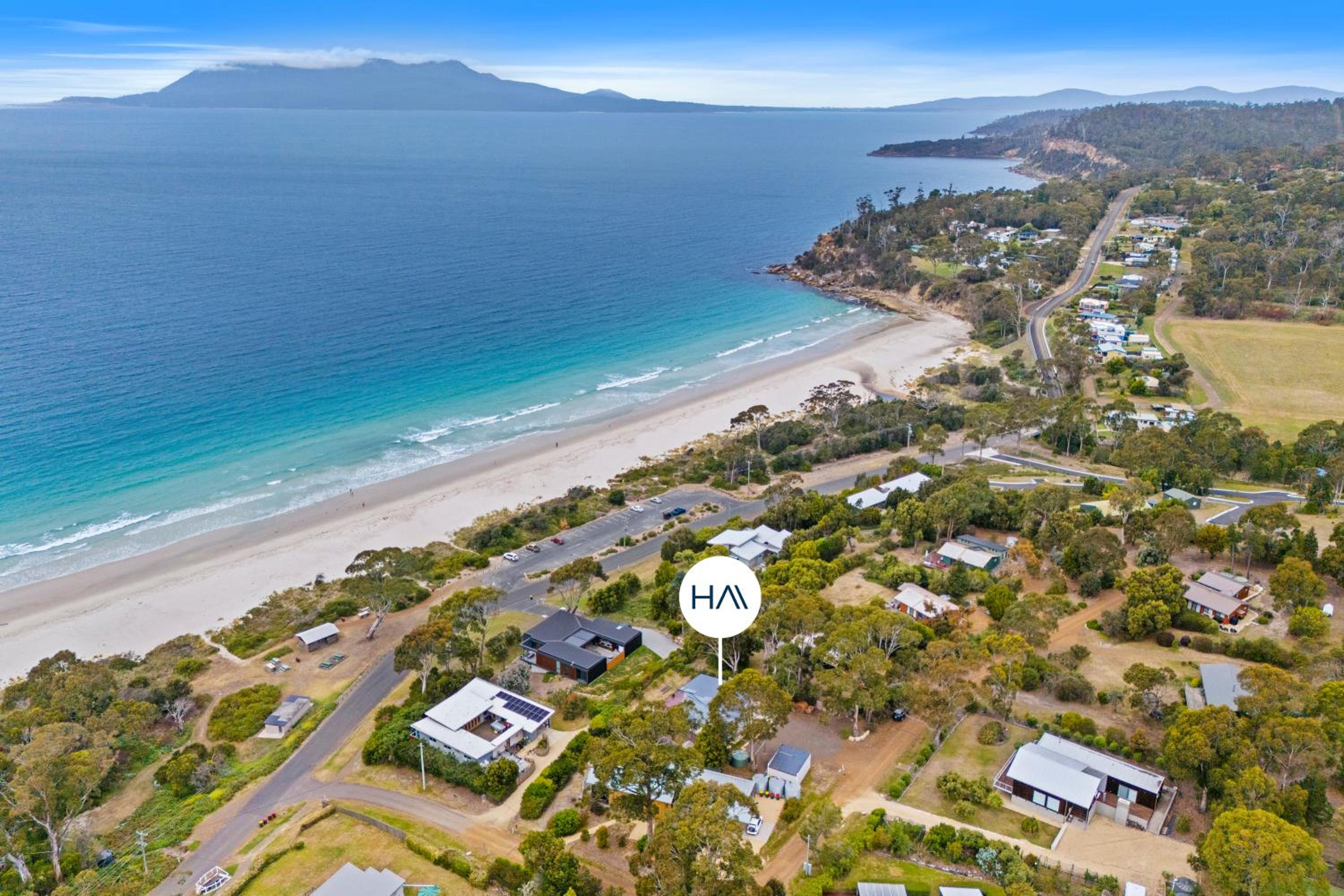 Sea views at Spring Beach Tasmanias East Coast