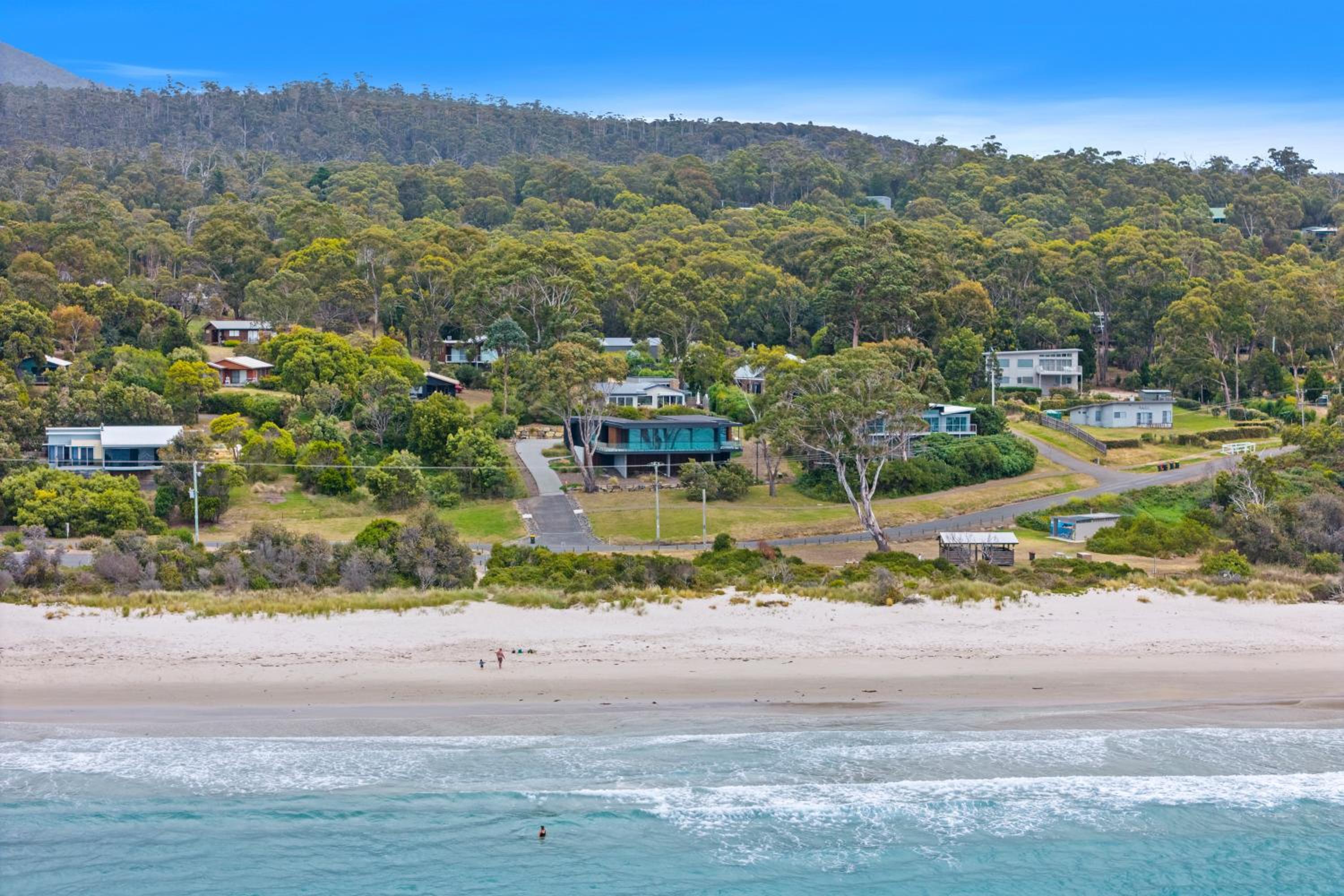 Sea views at Spring Beach Tasmanias East Coast