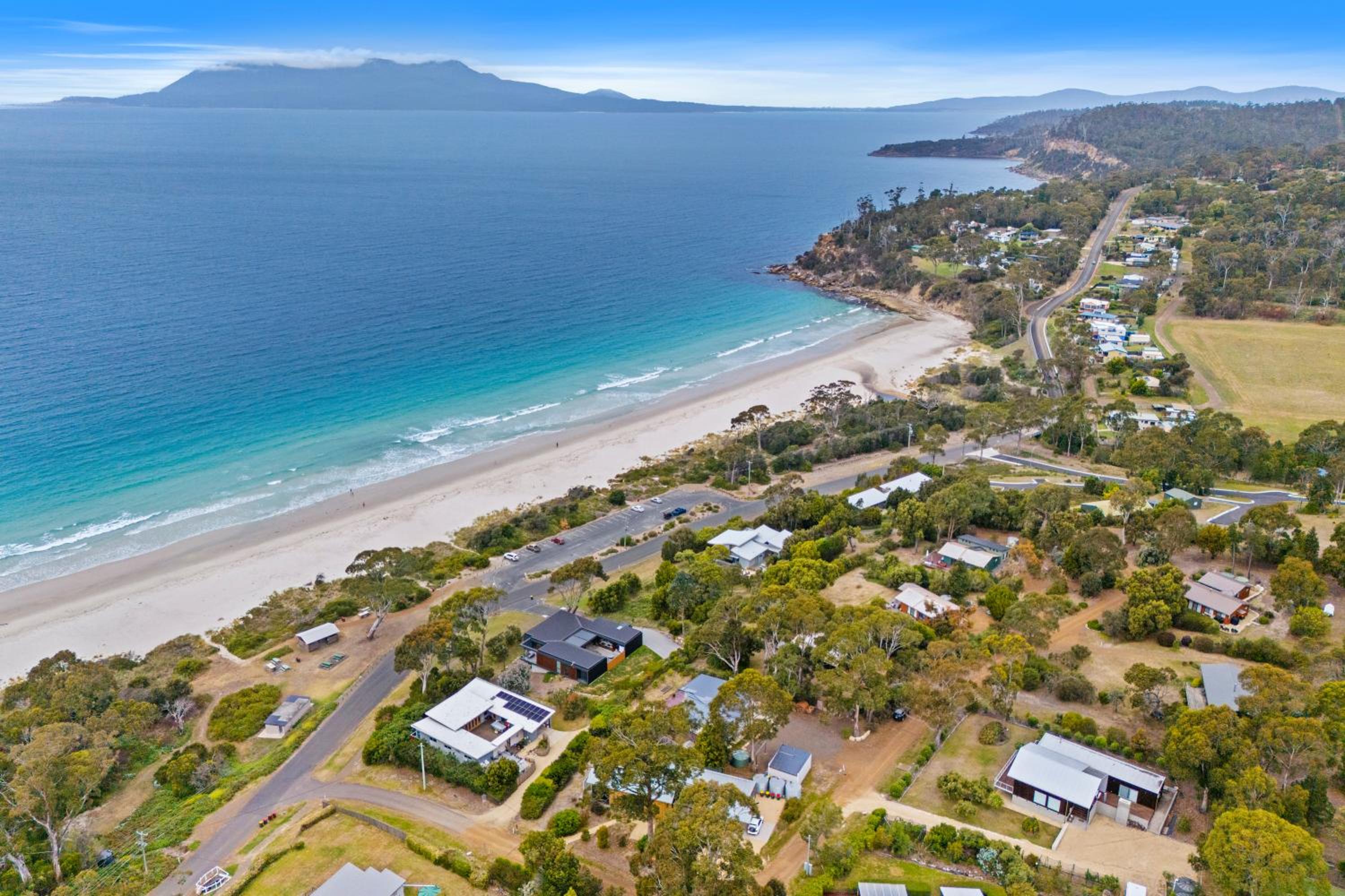 Sea views at Spring Beach Tasmanias East Coast