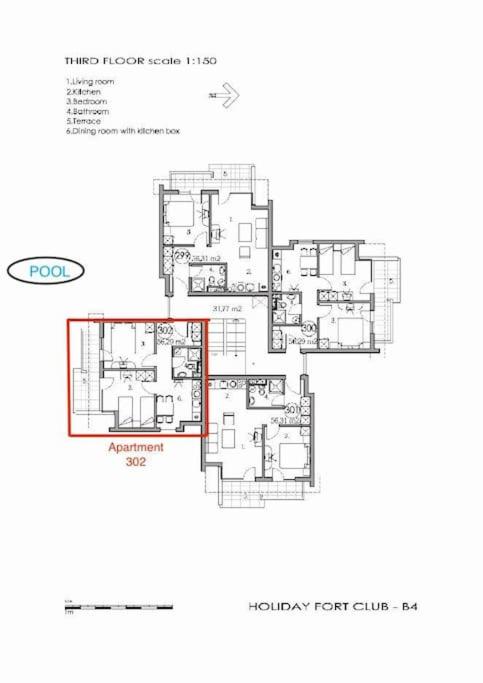 Sunny beach family apartment 302, Sluneční pobřeží