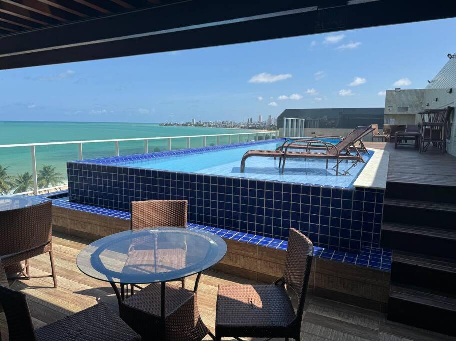 Flat na Beira Mar Novo João Pessoa